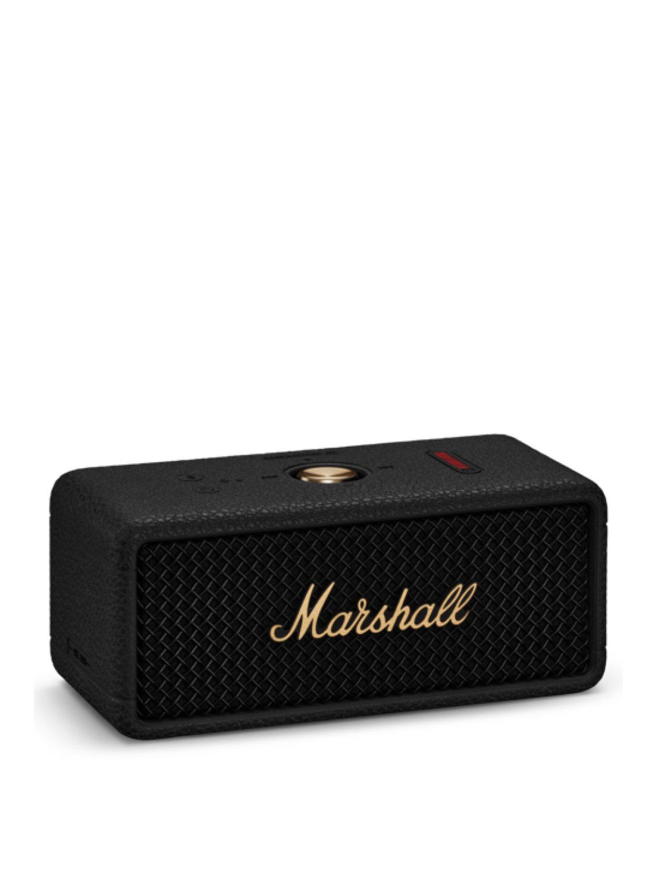 Image 2 of 7 of Marshall Emberton III Bluetooth Speaker -&nbsp;Black &amp; Brass