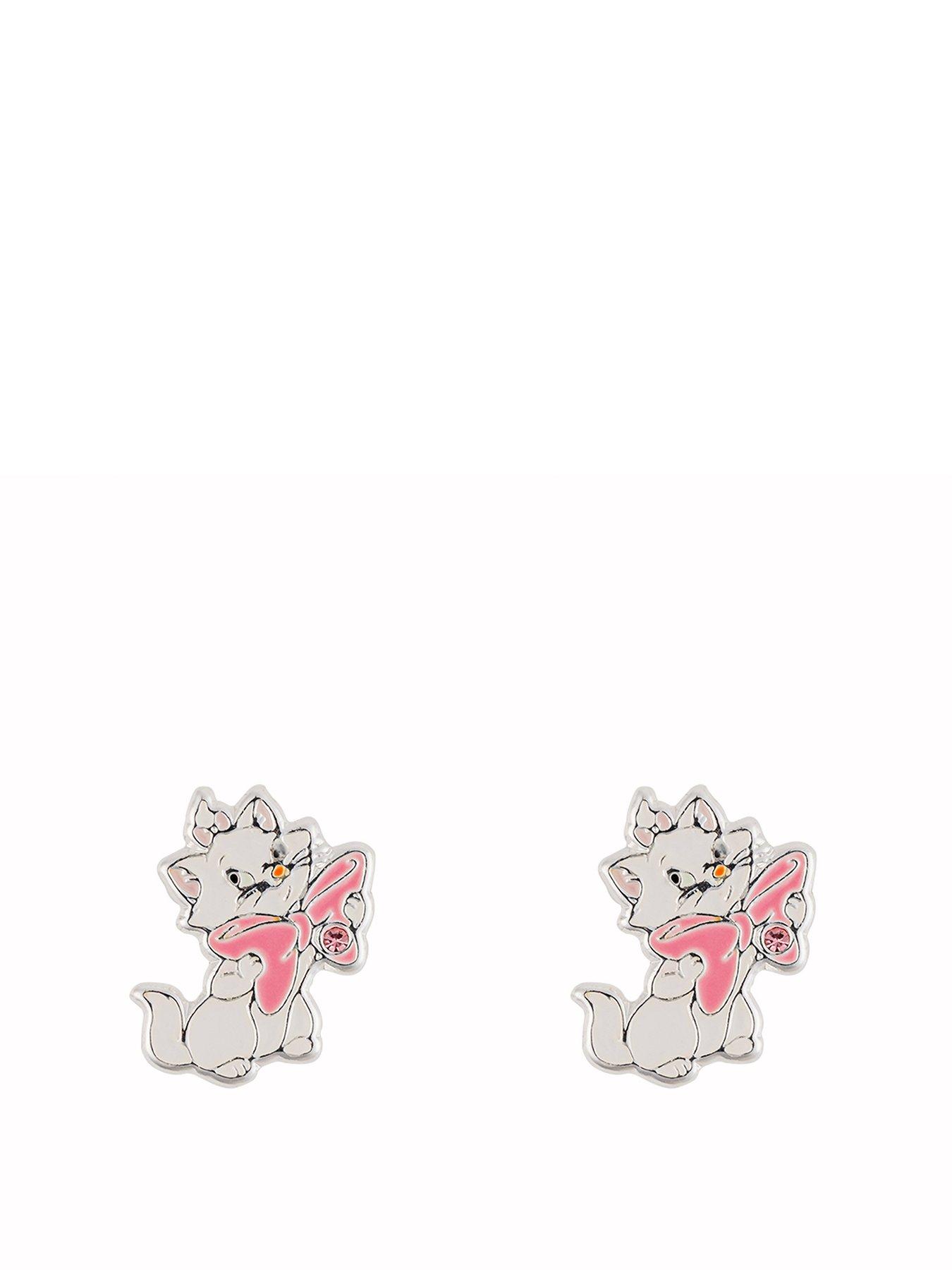 undefined Marie Aristocats Silver Earrings