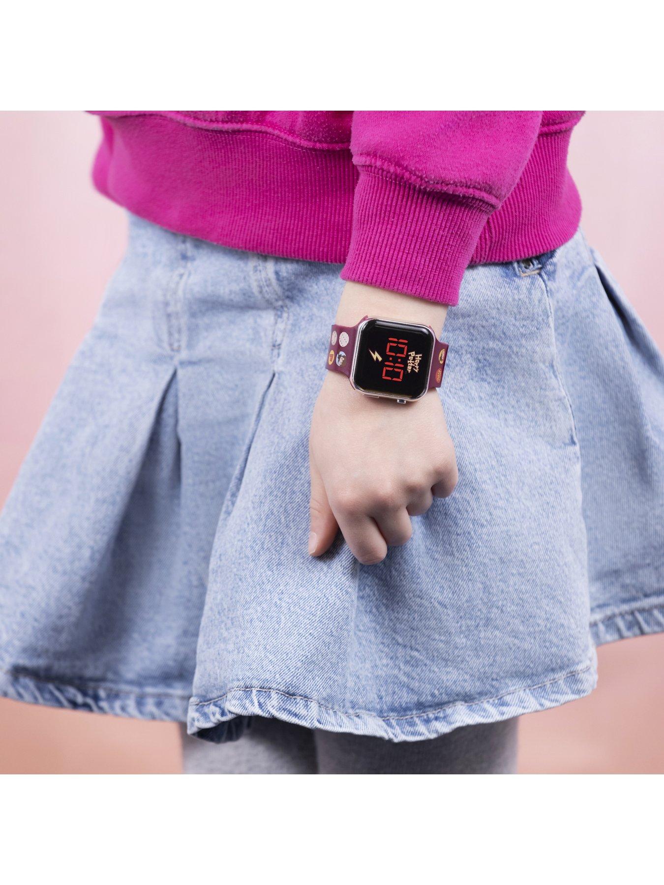  image of disney-printed-strap-led-watch