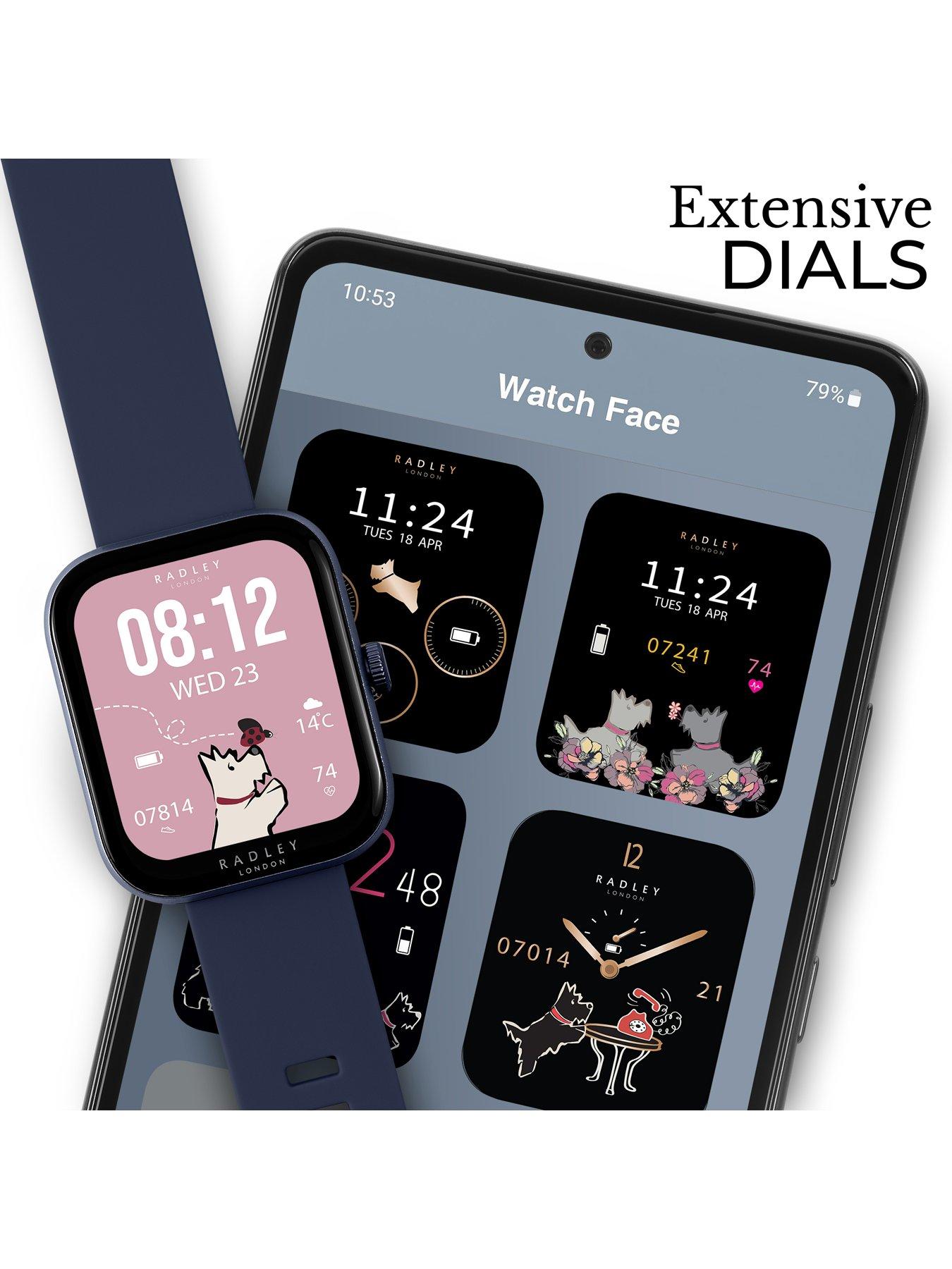  image of radley-ladies-series-32-navy-smart-watch