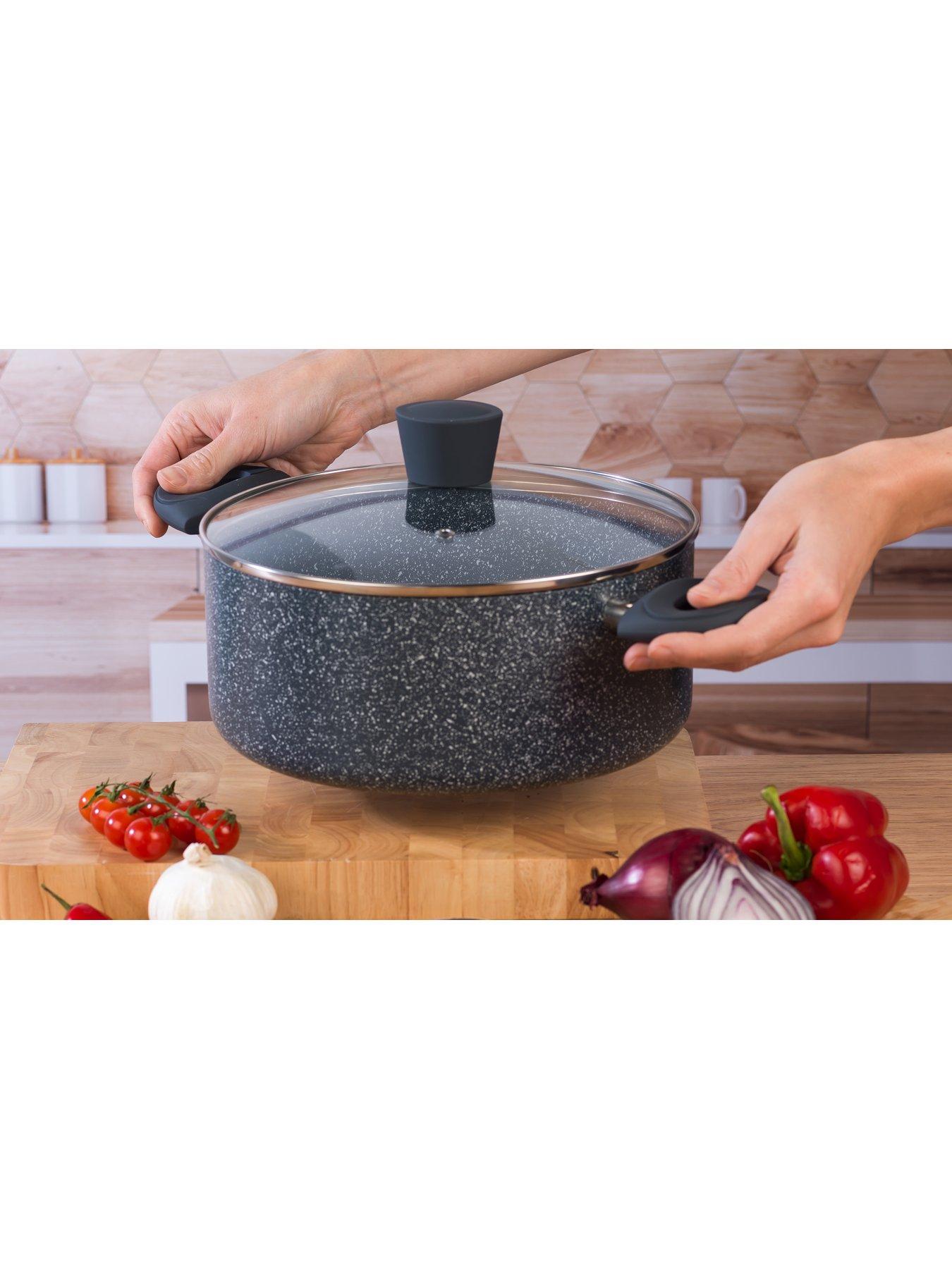  image of russell-hobbs-24cm-nightfall-stone-stockpot