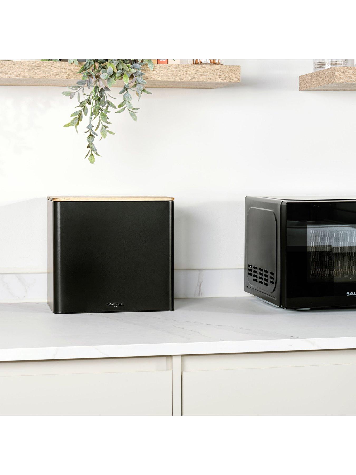  image of salter-toronto-4-piece-counter-top-set-black