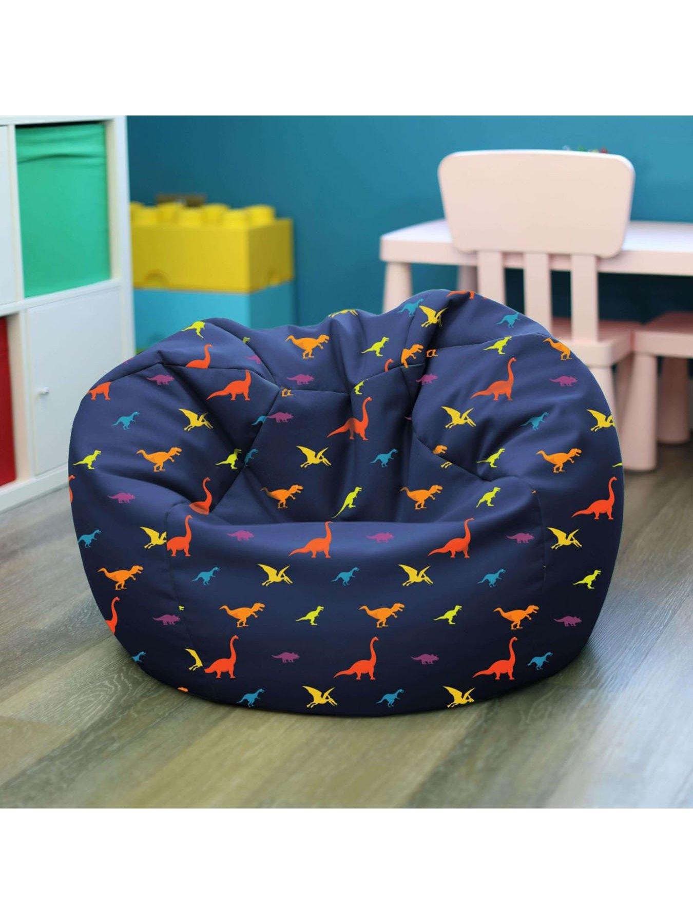  image of rucomfy-dinosaur-classic-round-bean-bag