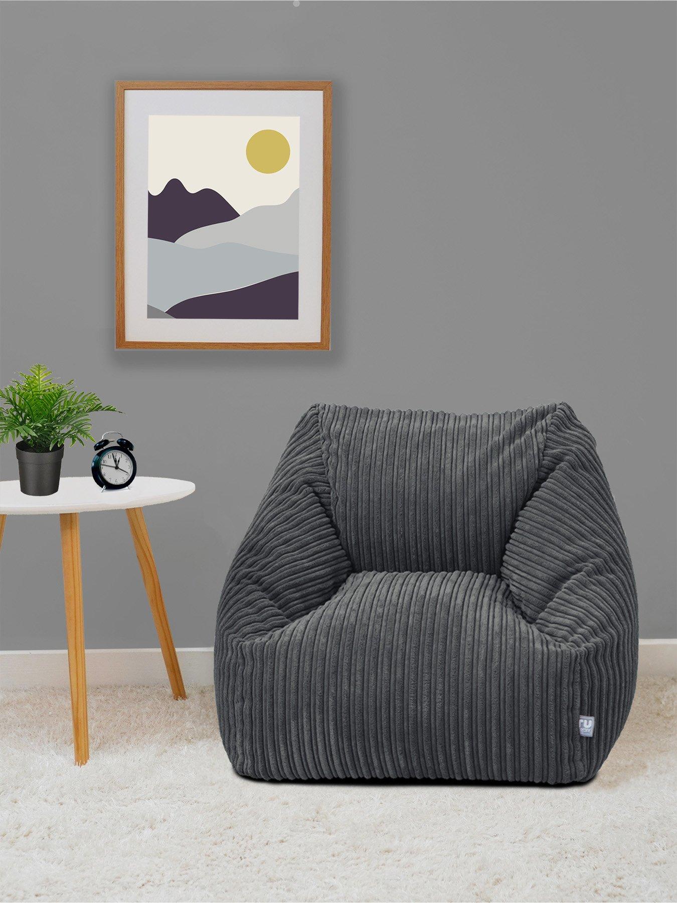 rucomfy Jumbo Cord Big Kids Snuggle Chair Beanbag