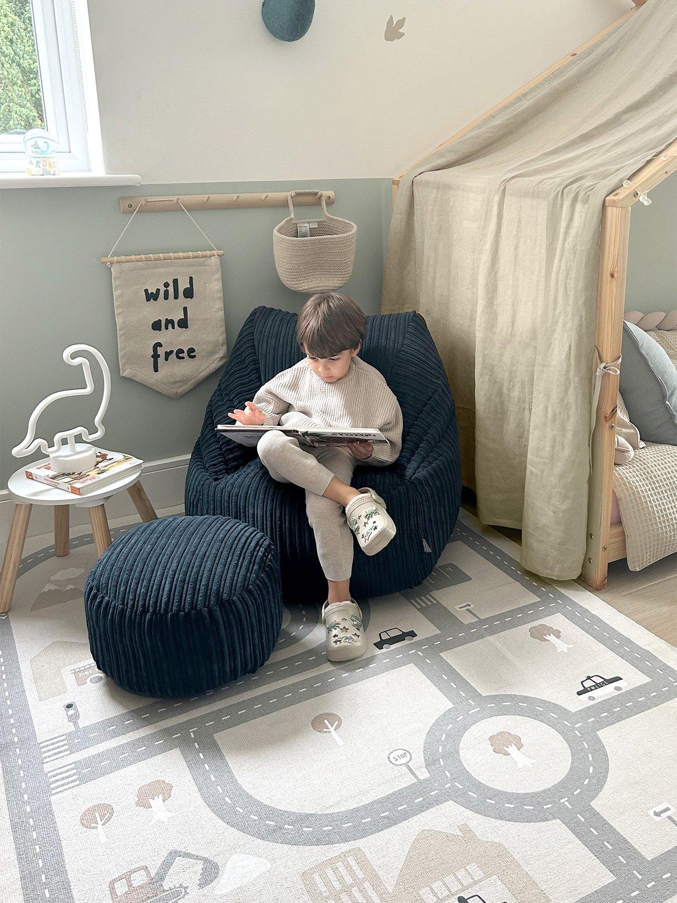 rucomfy-jumbo-cord-big-kids-snuggle-chairnbsp--slate-grey