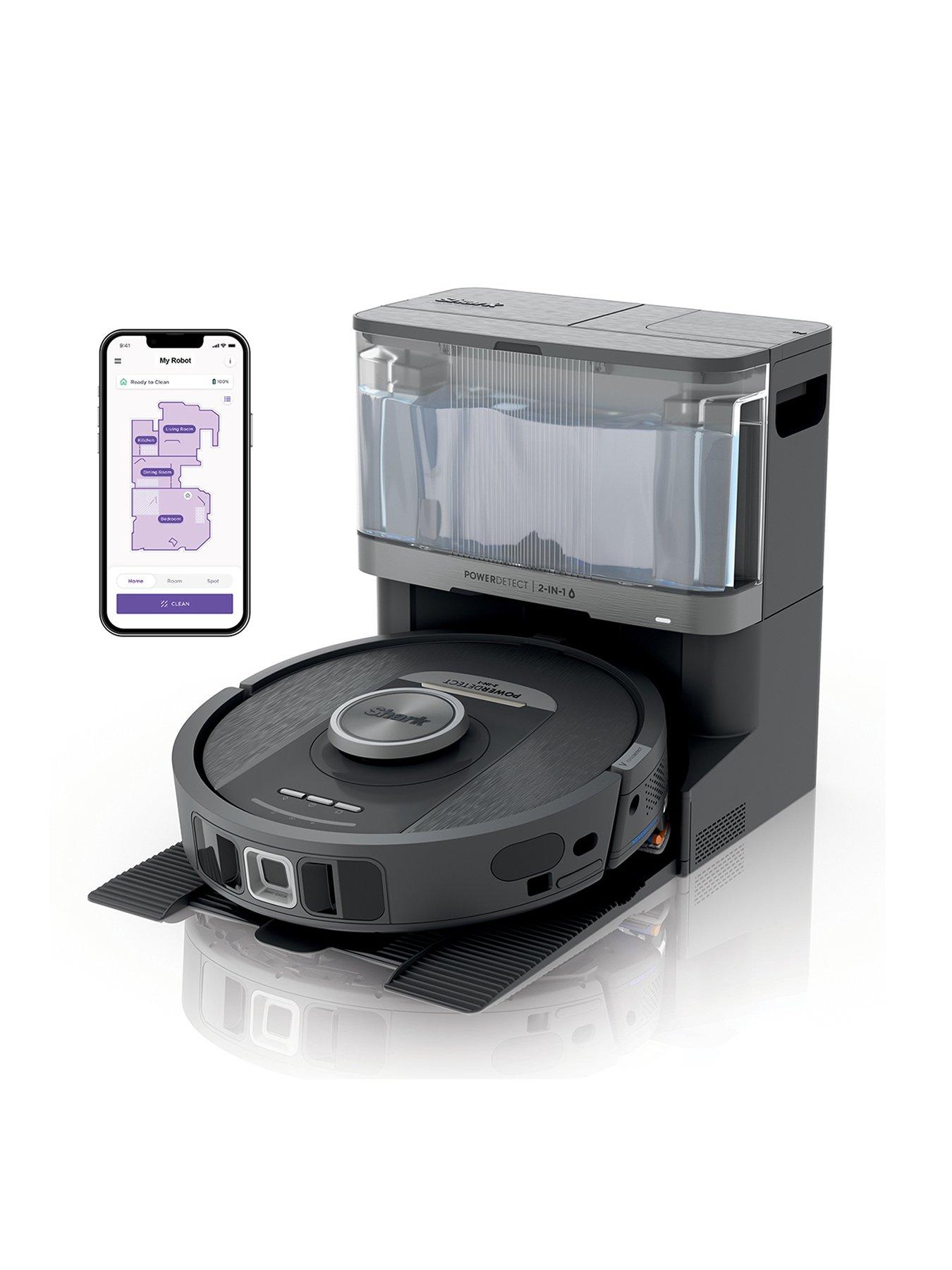 Shark PowerDetect NeverTouch 2-in-1 Self-Empty Robot Vacuum  &  Mop - RV2800YEUK