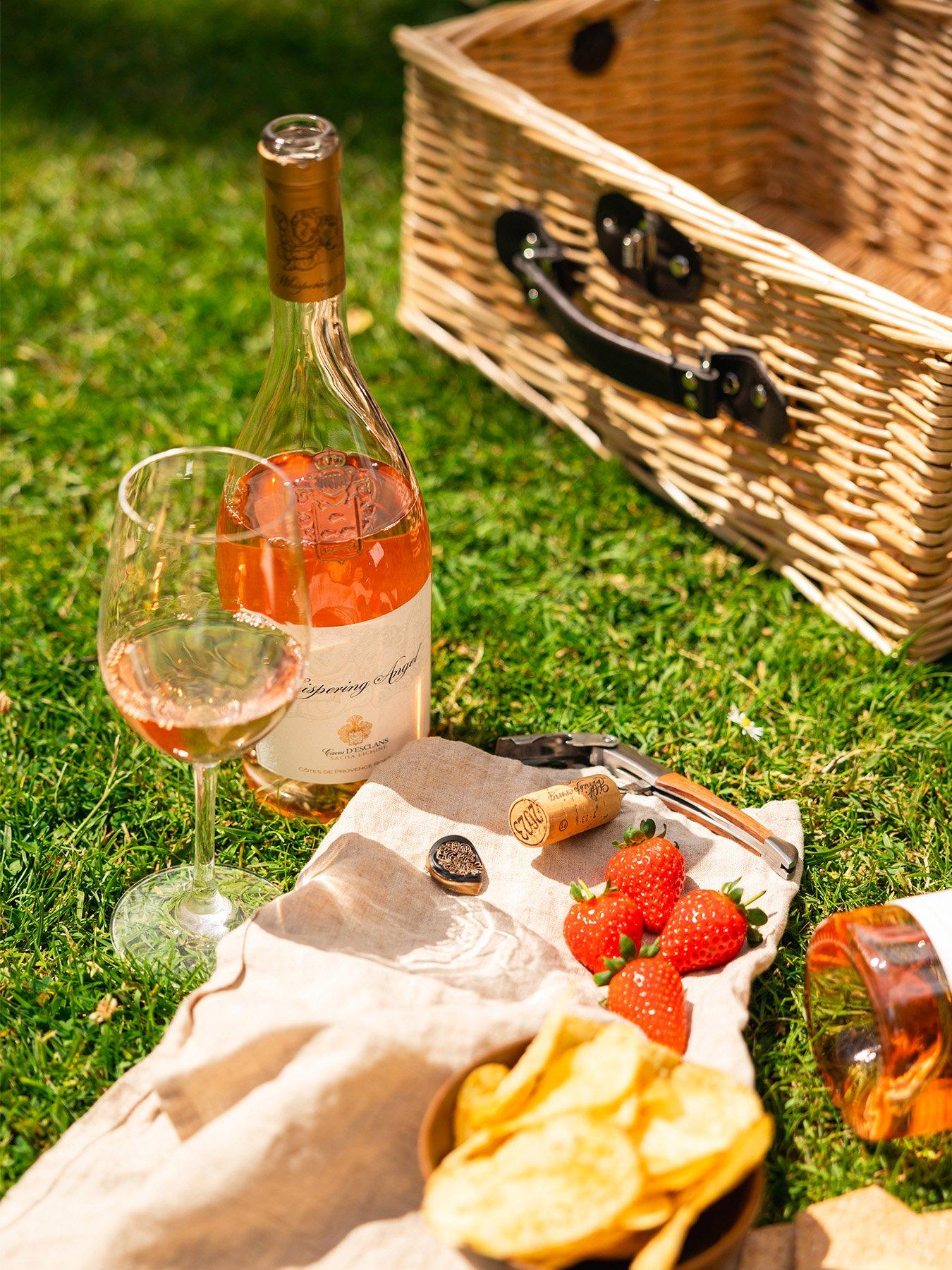Image 4 of 6 of Virgin Wines Whispering Angel 75cl Rose in Gift Box