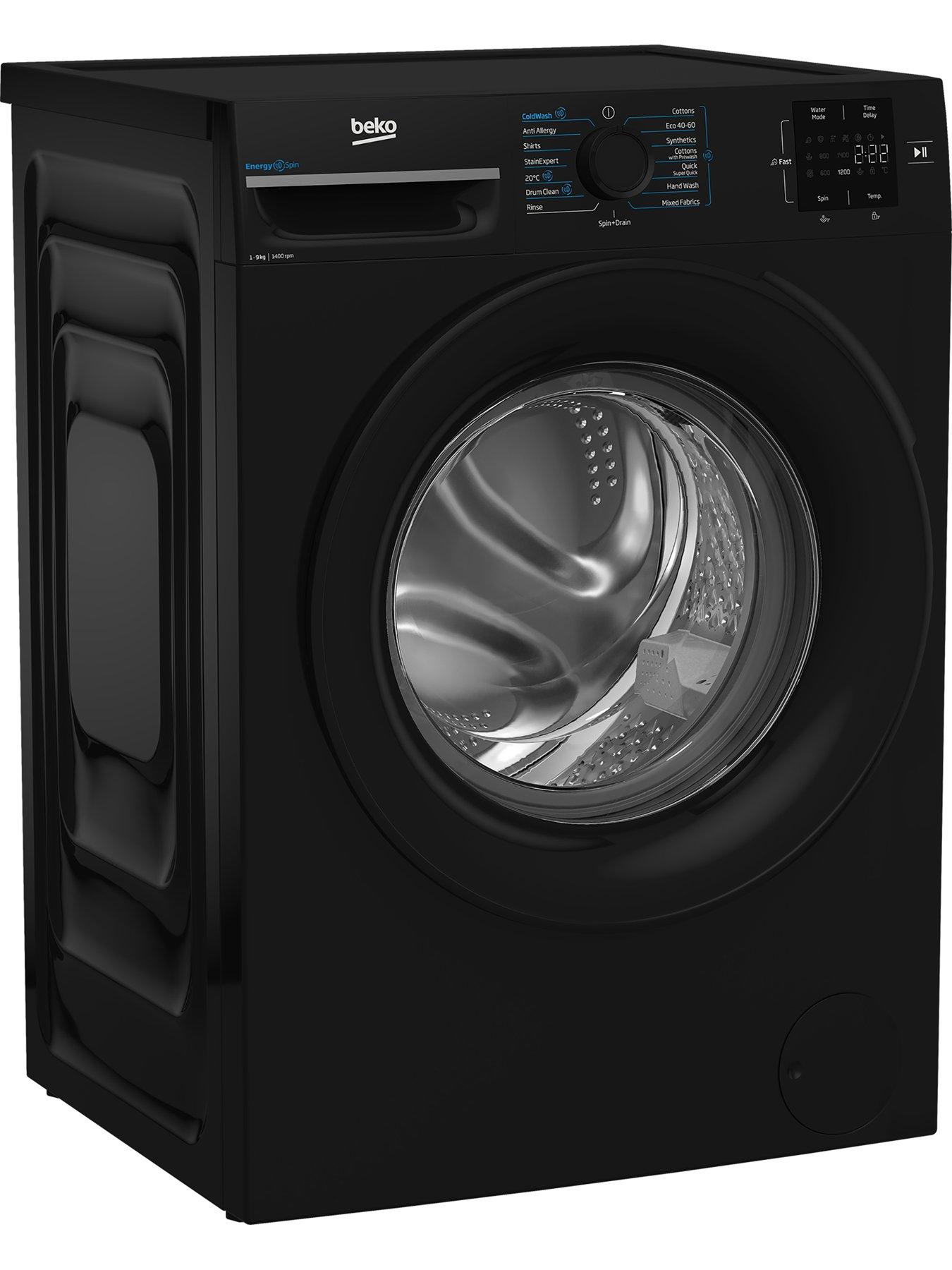 Image 3 of 7 of Beko BM3WT3941B 9kg Wash, 1400 Spin&nbsp;Washing Machine&nbsp;- Black - A Rated