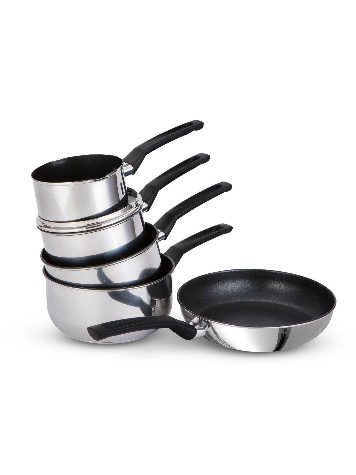 Image 7 of 7 of Prestige 9 x Tougher Stainless Steel 25 cm Frying Pan