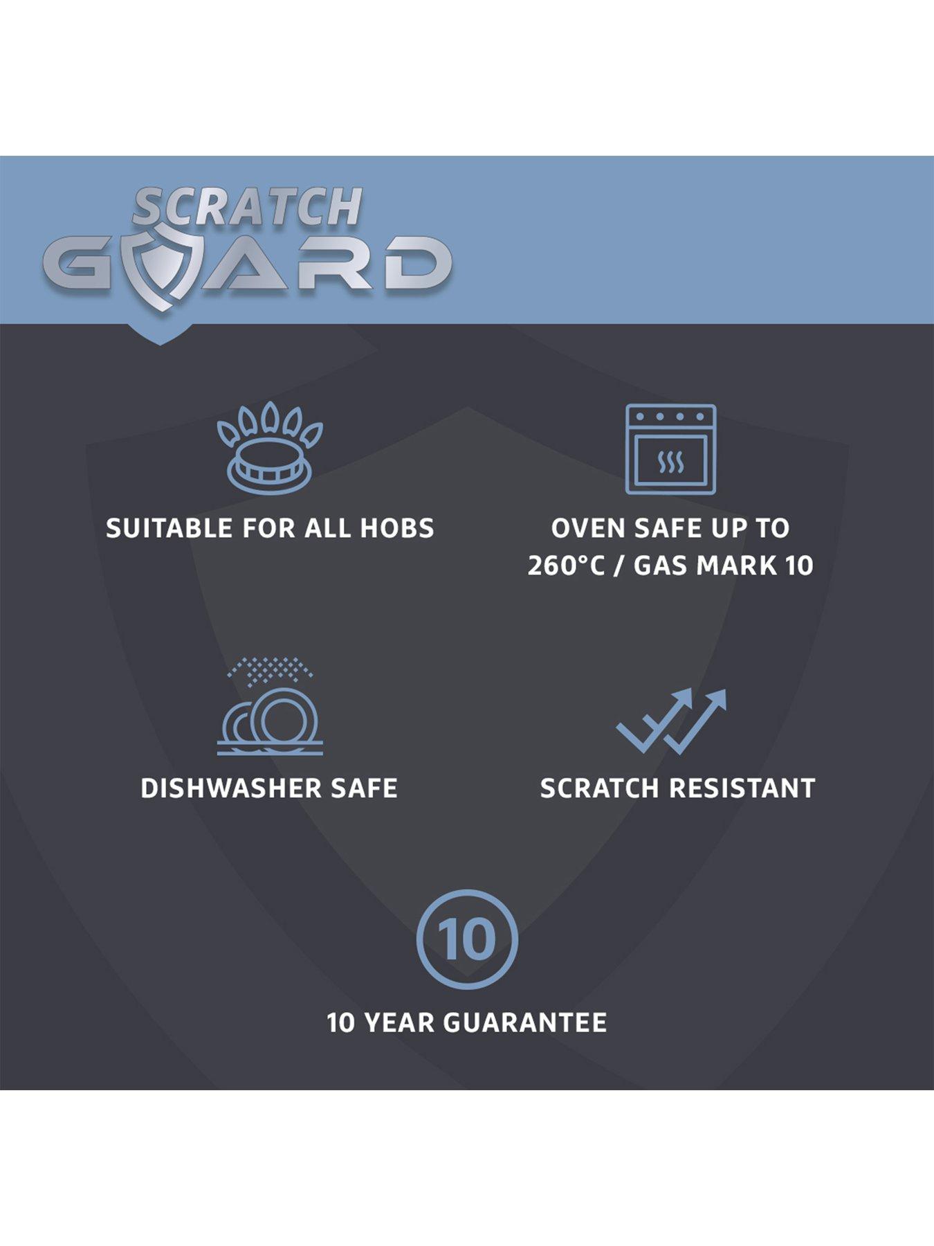  image of prestige-scratch-guard-stainless-steel-frypan-twin-pack-25cm-amp-29cm