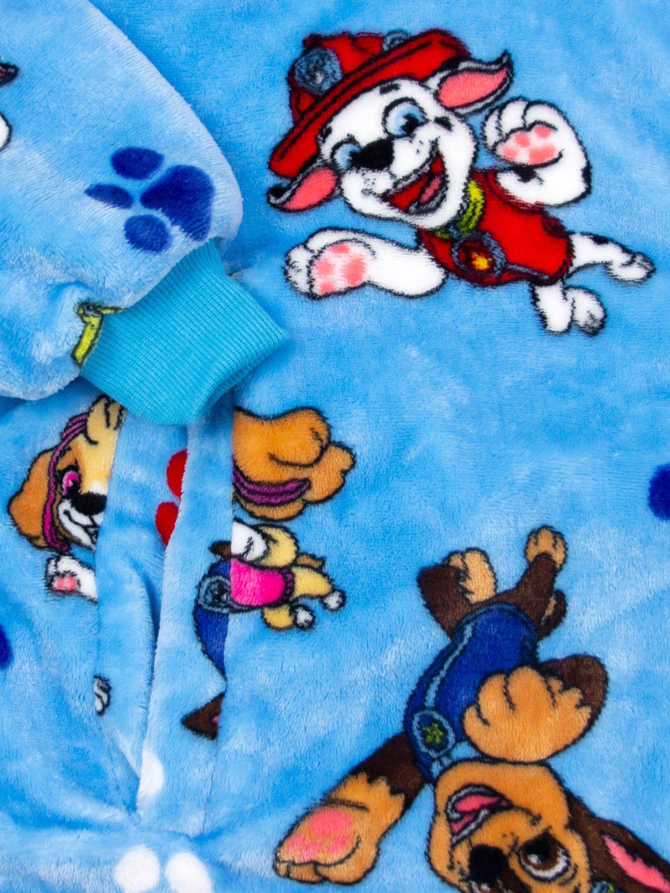  image of paw-patrol-hugs-hugzee-wearable-fleece-blanket-hoodie-small-multi