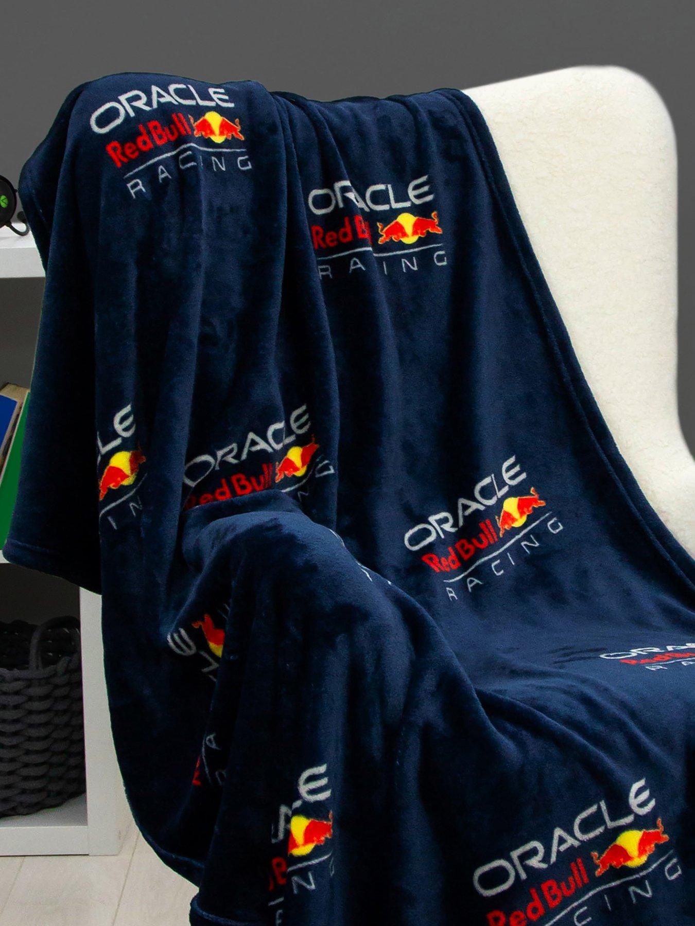  image of f1-red-bull-fleece-blanket