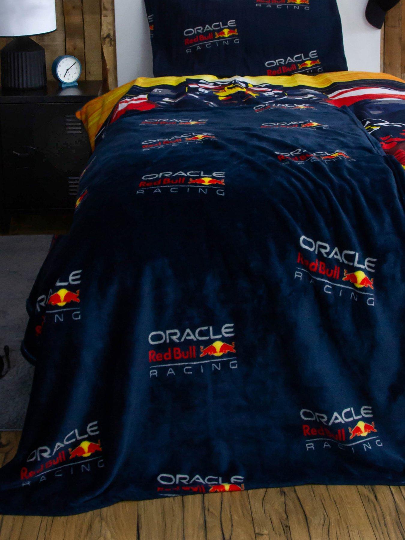  image of f1-red-bull-fleece-blanket