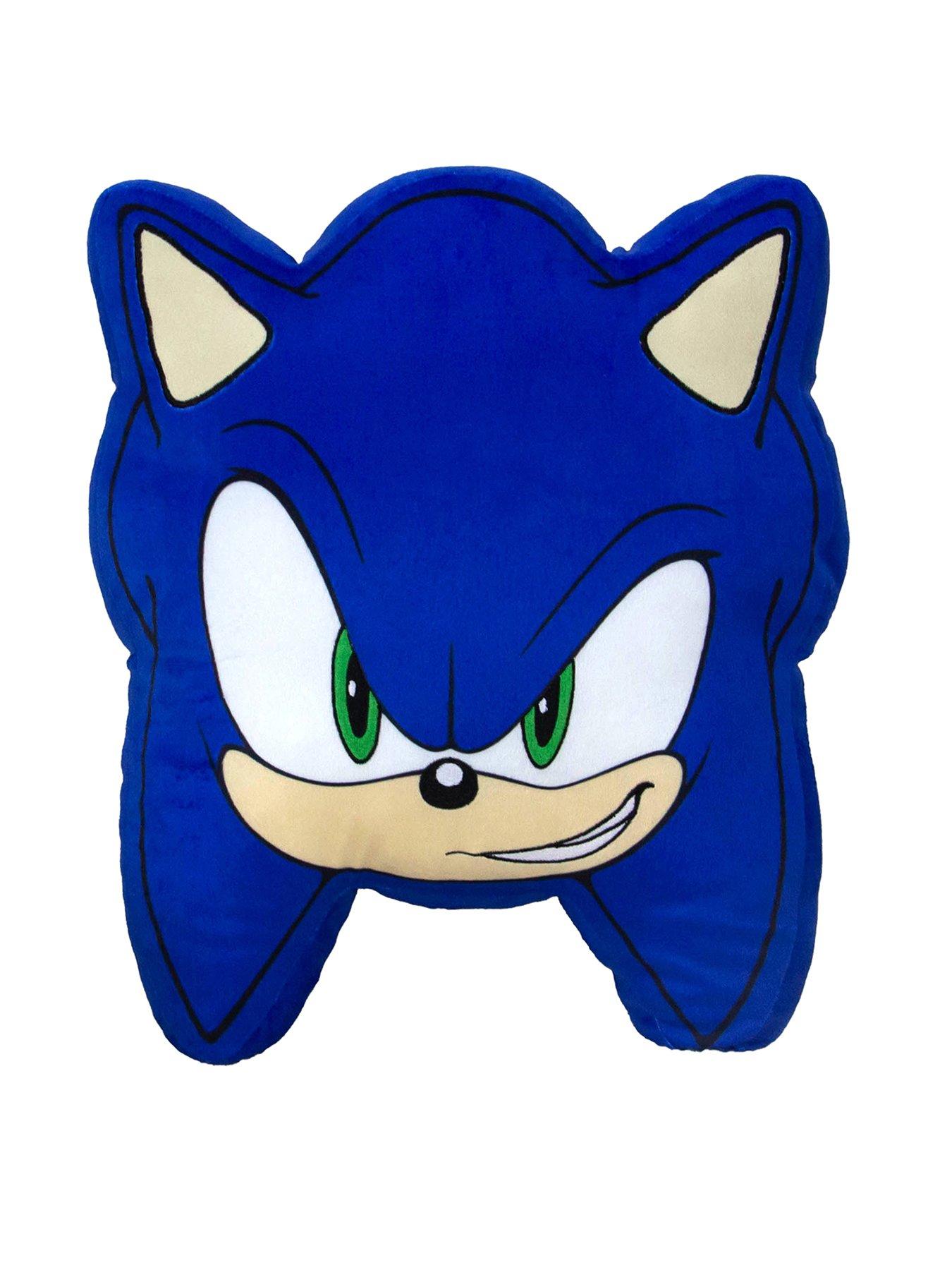 Image 2 of 5 of Sonic the Hedgehog Sonic Shaped Cushion - Multi