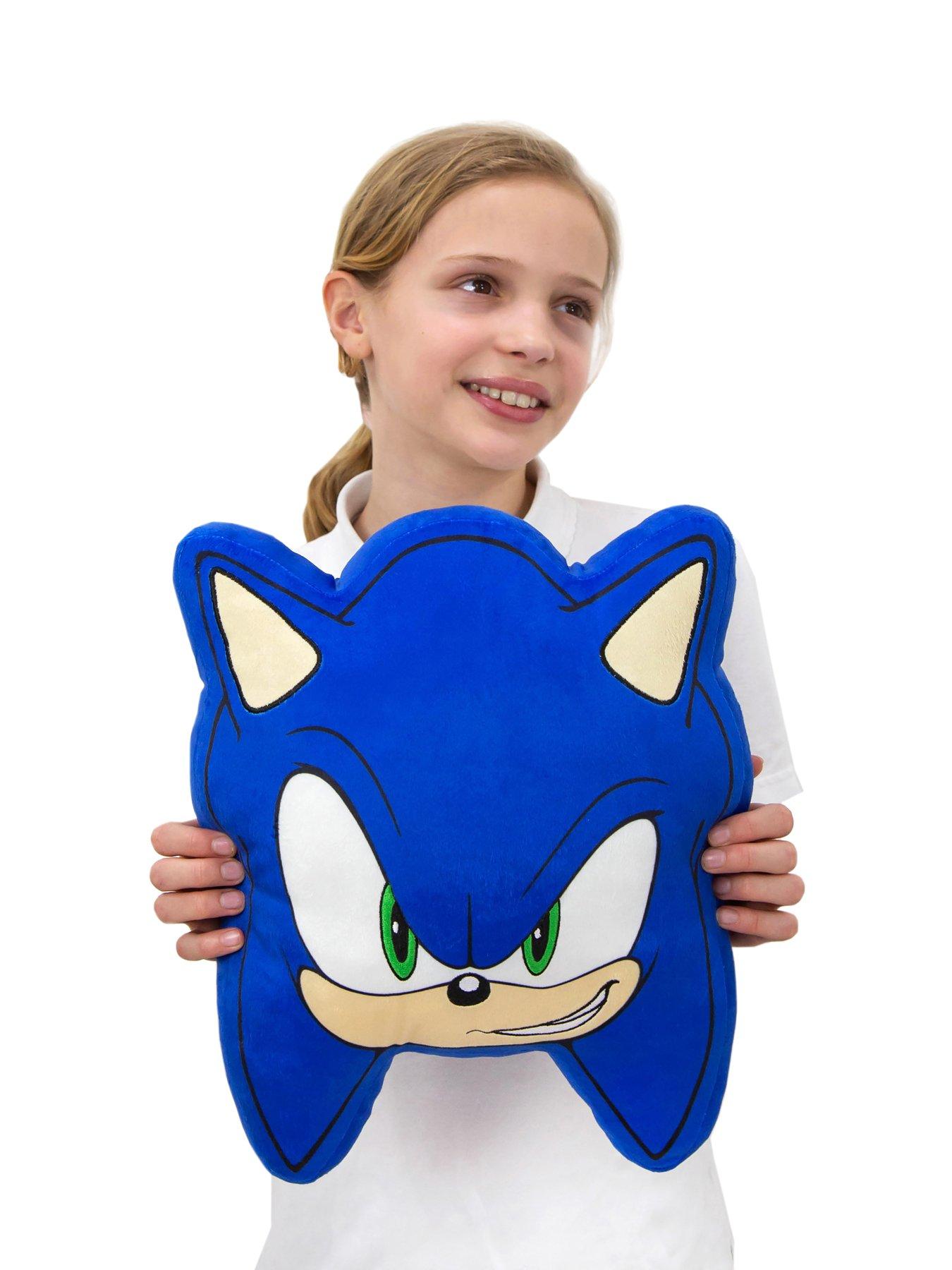Image 4 of 5 of Sonic the Hedgehog Sonic Shaped Cushion - Multi
