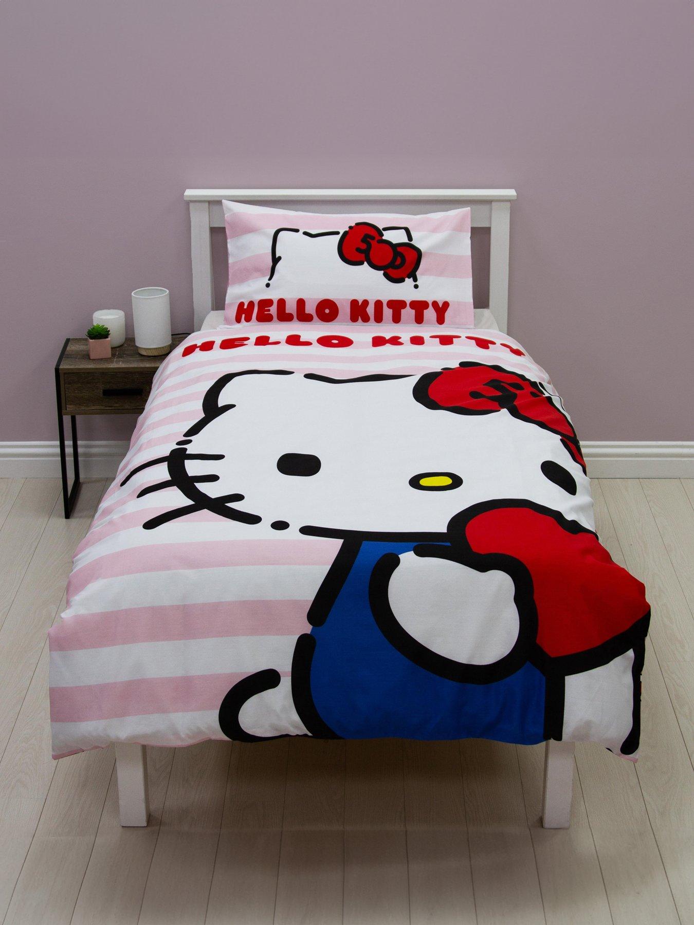 Hello Kitty Panel Duvet Set- Single - Multi