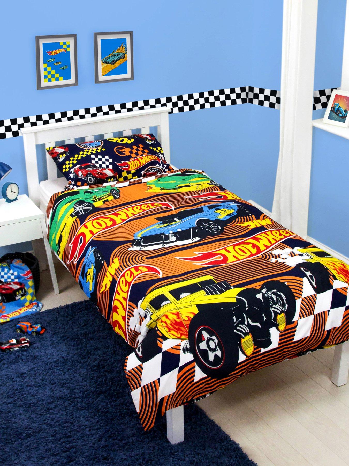 Image 3 of 7 of Hot Wheels Racer Rotary Duvet Set- Single