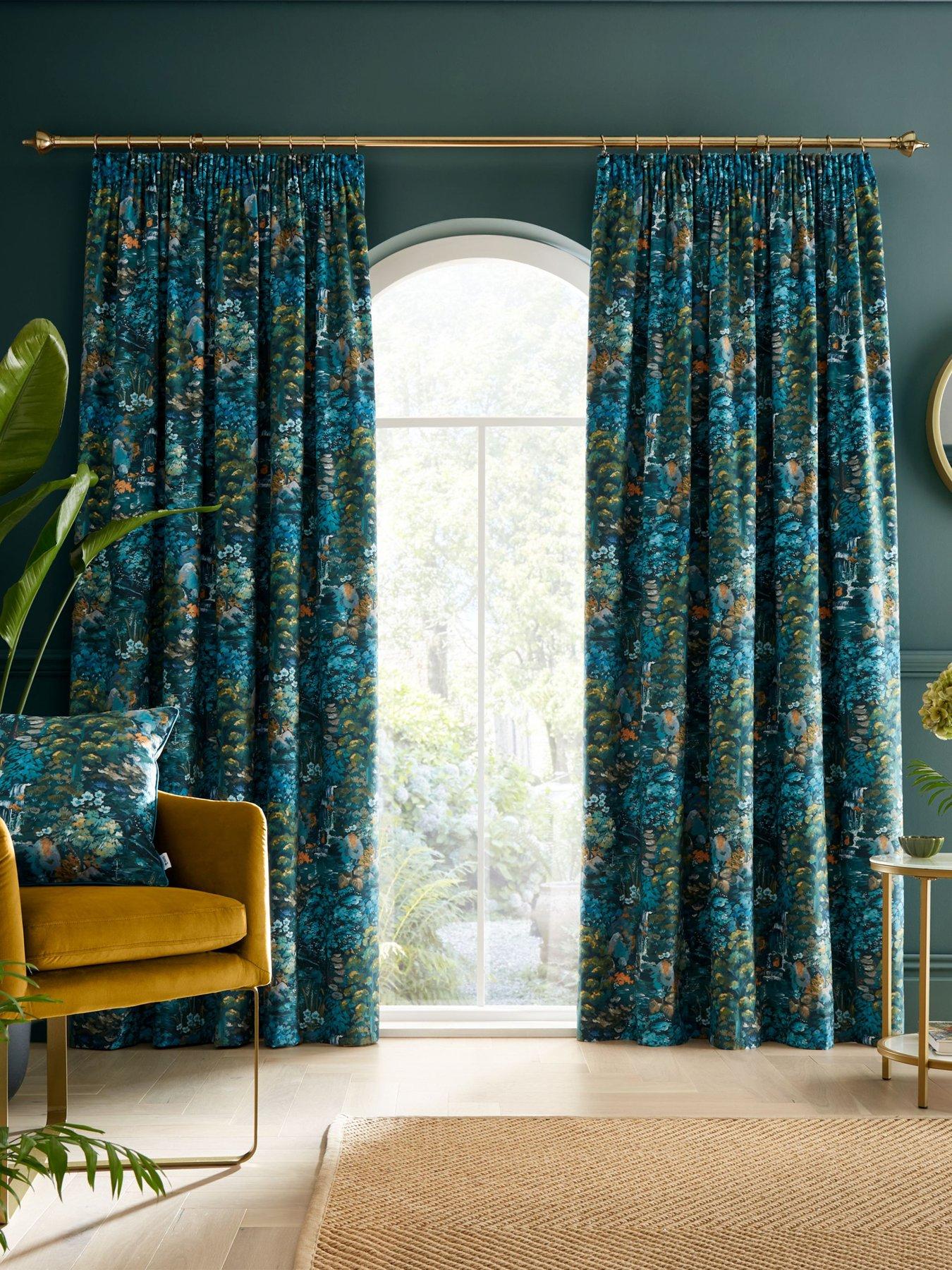  image of rhs-garden-walk-curtains-46x90cm