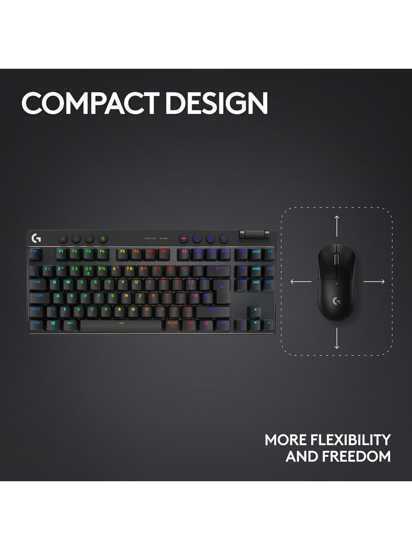  image of logitechg-g-pro-x-tkl-lightspeed-wireless-gaming-keyboard-black