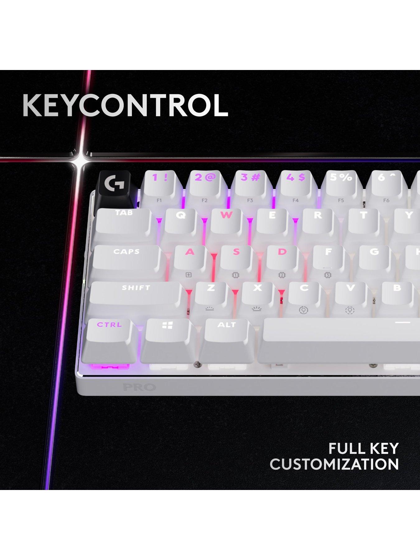  image of logitechg-g-pro-x-60-keyboard-white
