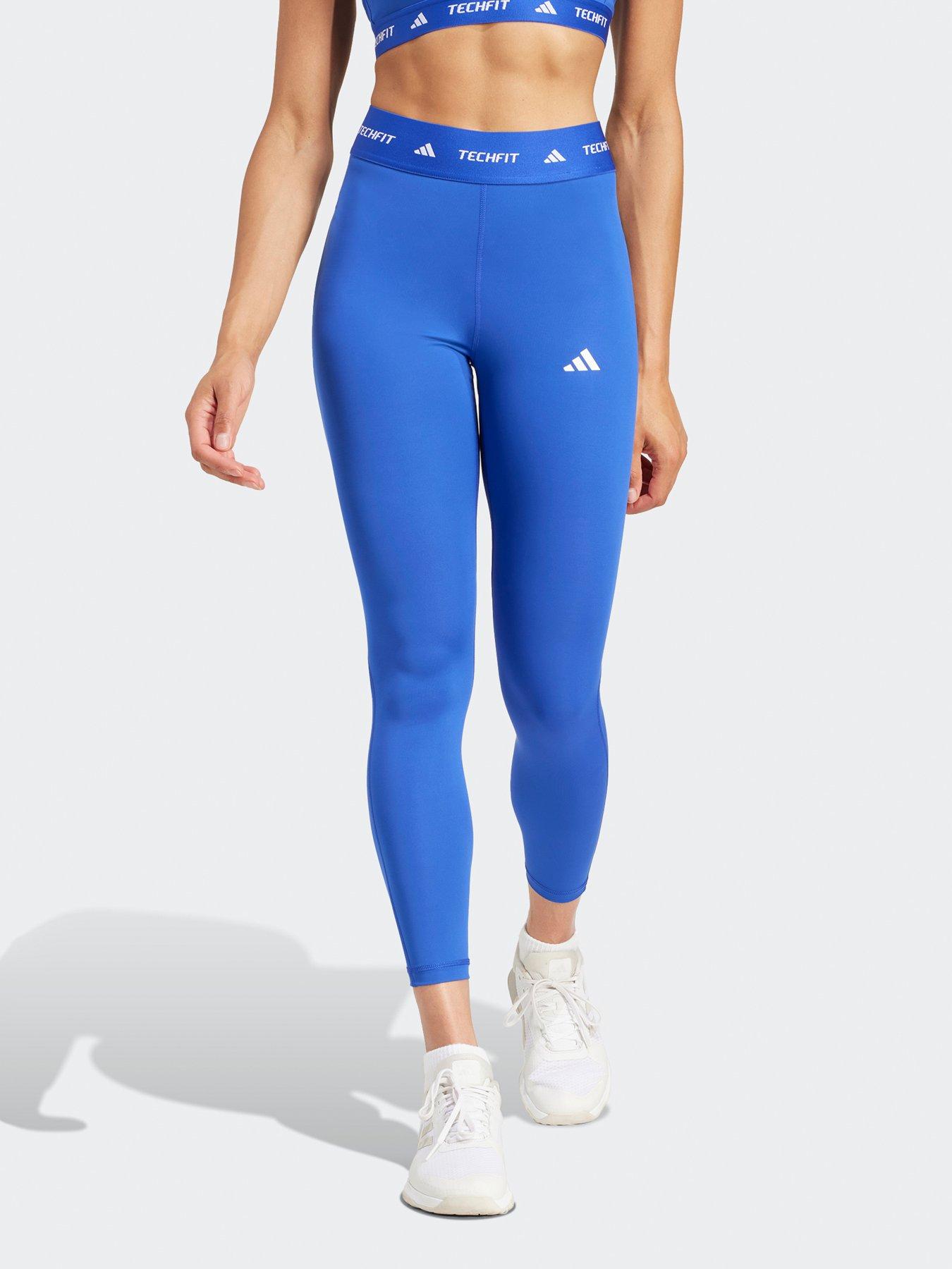 undefined Womens Training Tech Fit 7/8 Tights - Blue