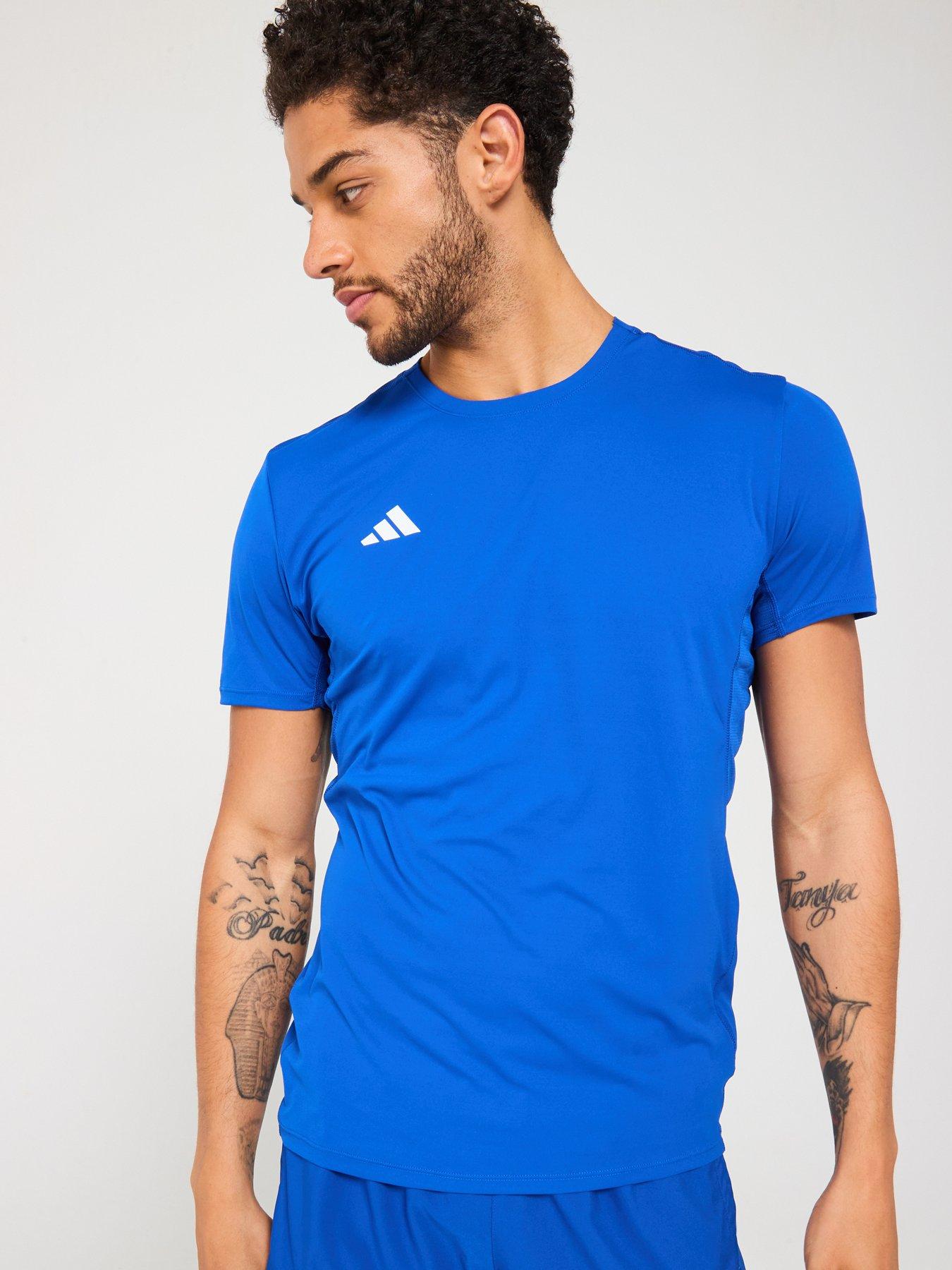 adidas-mens-running-adizero-t-shirt-blue