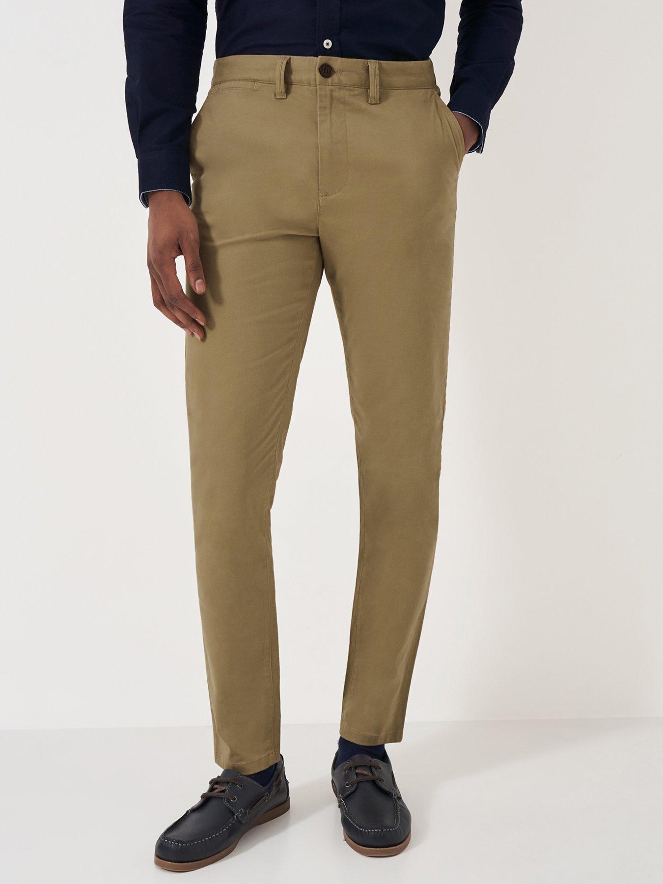 undefined Slim Fit Heritage Chinos - Beige
