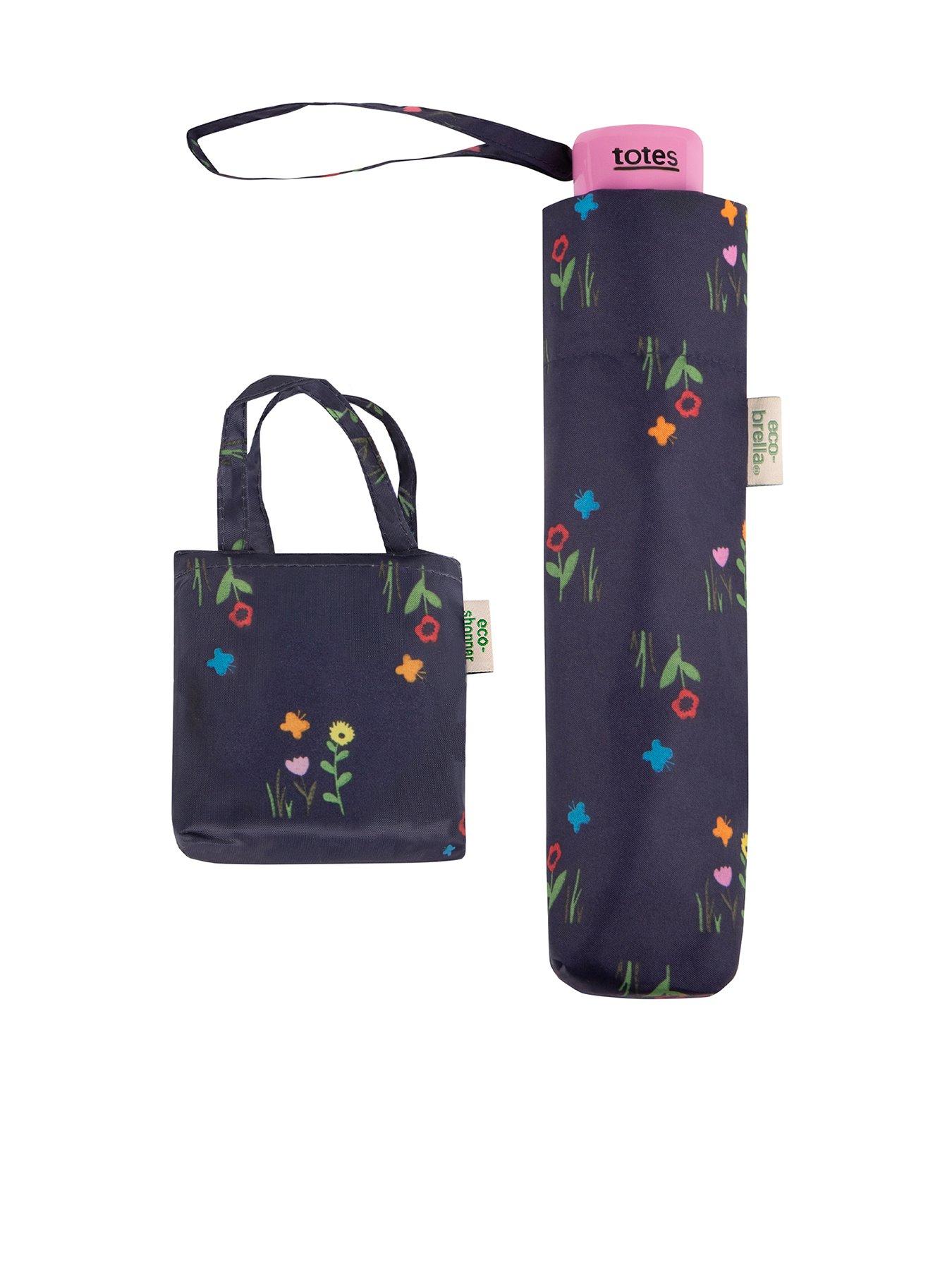 totes-navy-flowers-umbrella-and-shopper-bag-gift-set