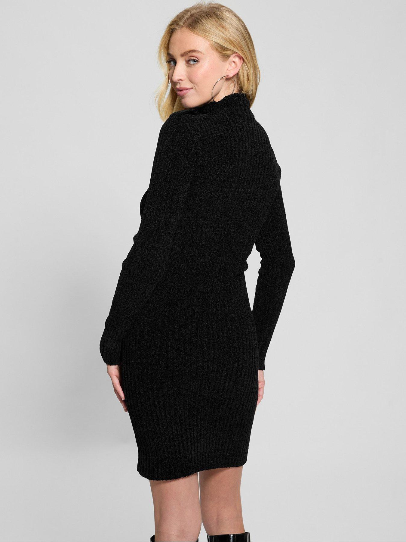 Keily Long Sleeve Mock Neck Dress Sweater