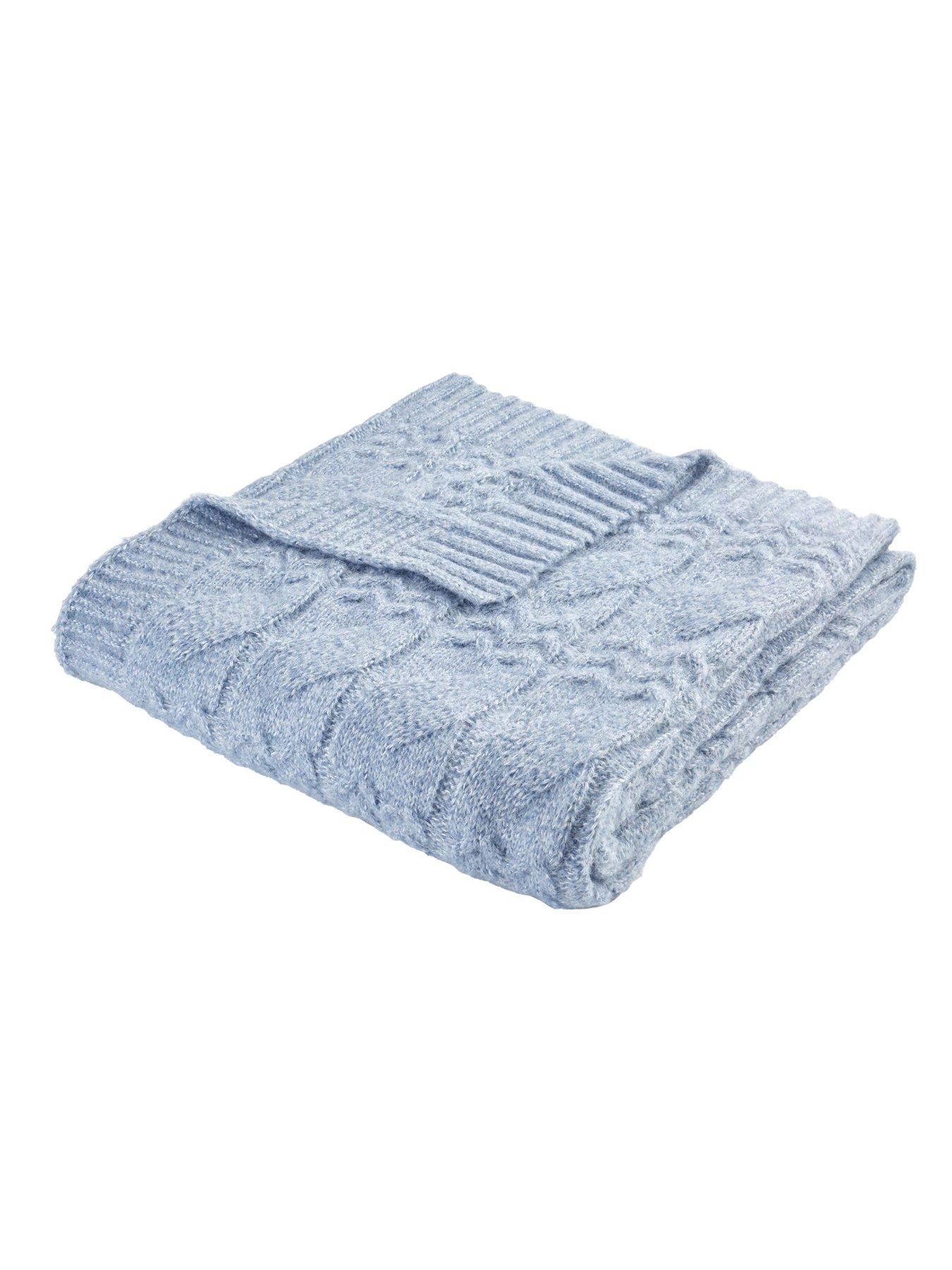 undefined Cable Knit Throw