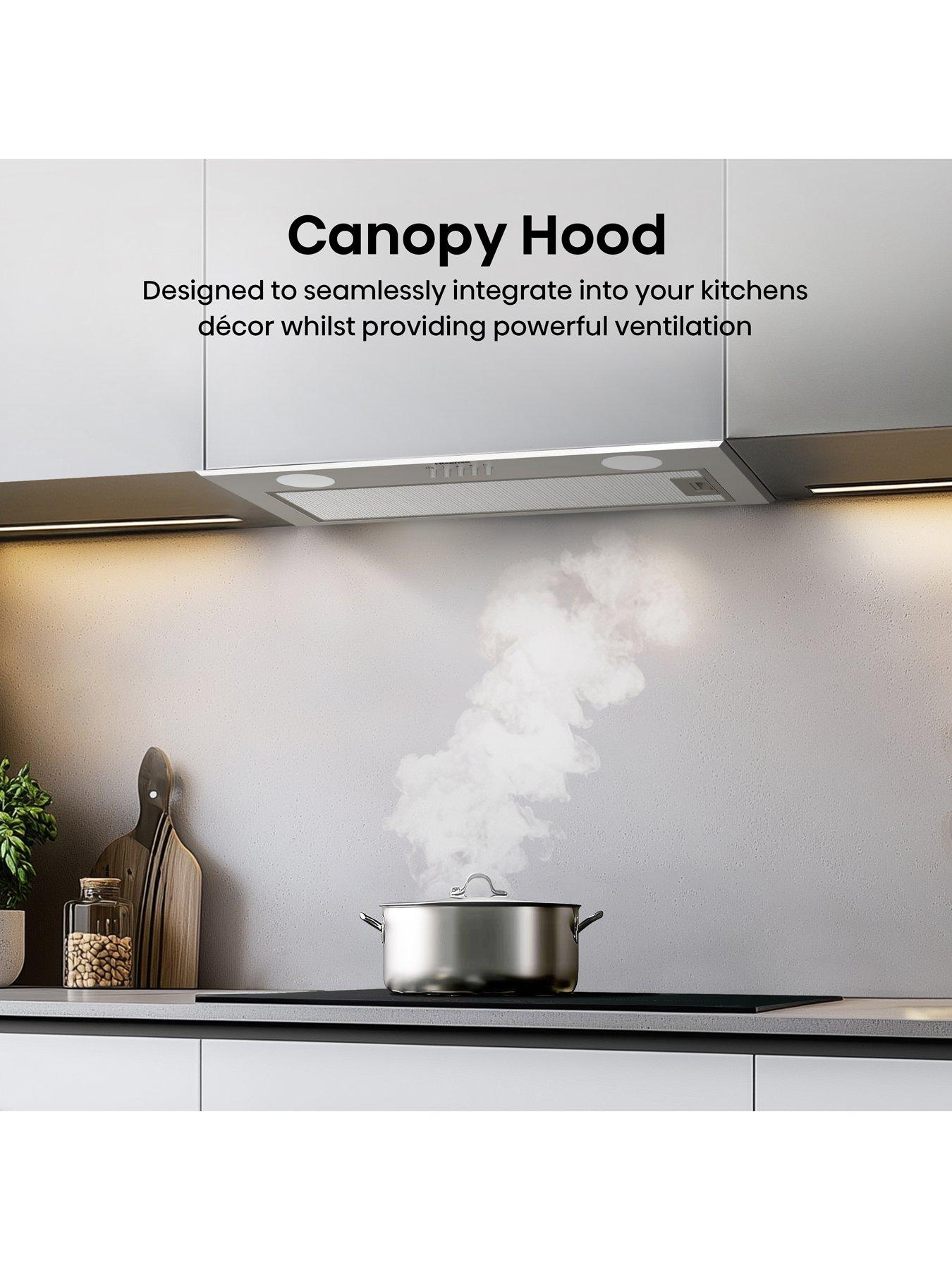 Image 3 of 7 of Hisense CH6BI12BXUK 60cm Canopy Cooker Hood - Stainless Steel