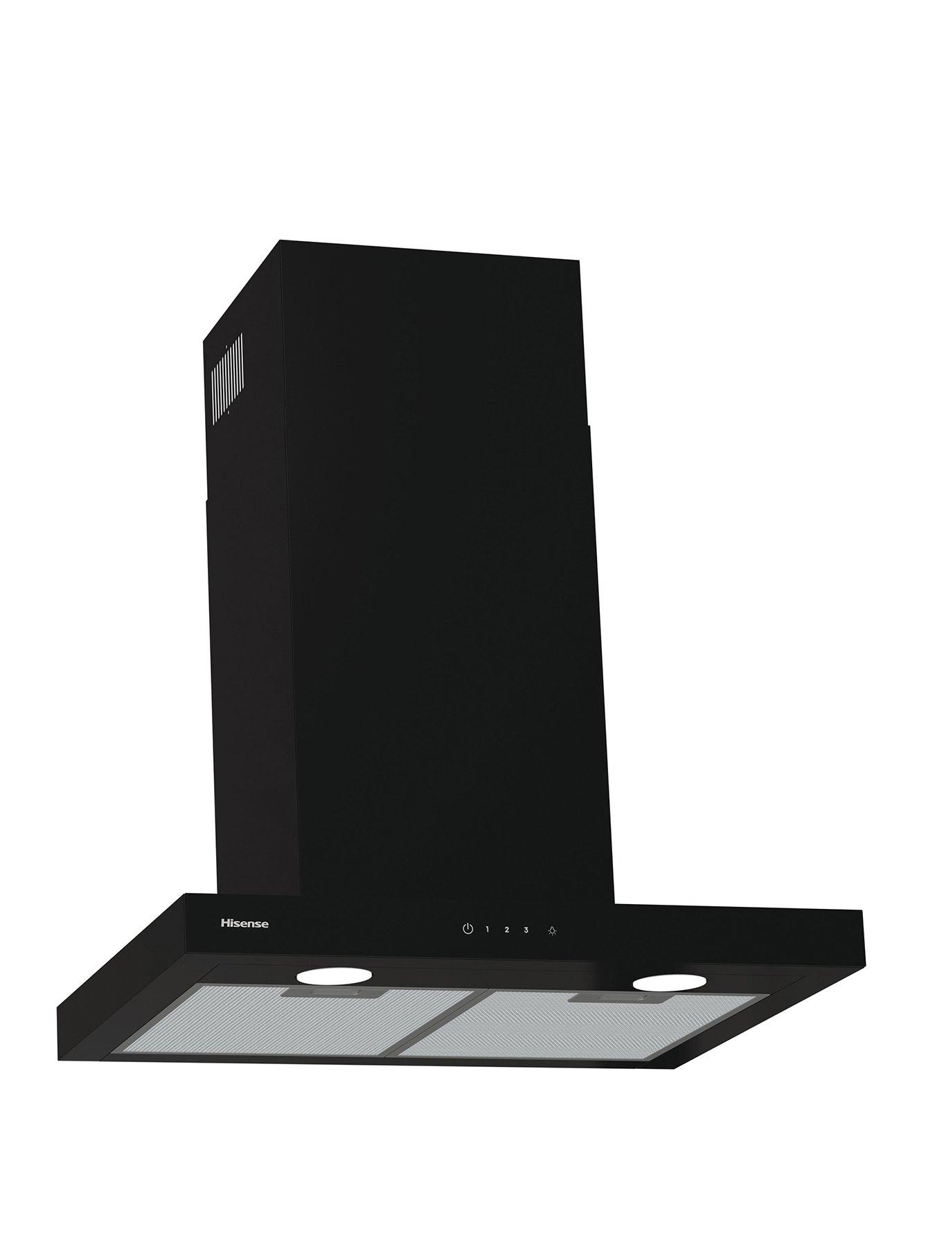 undefined CH6T14BBUK 60cm T-Shape Cooker Hood - Black