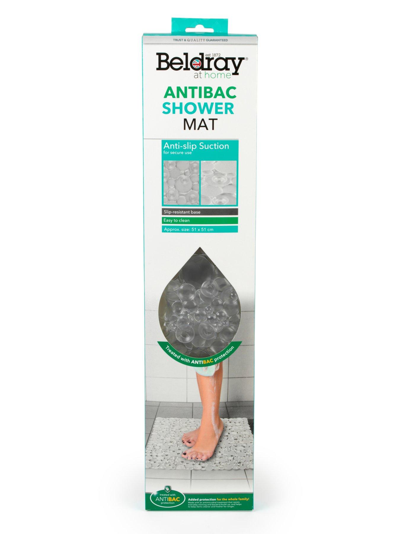  image of beldray-anti-bac-pvc-shower-mat