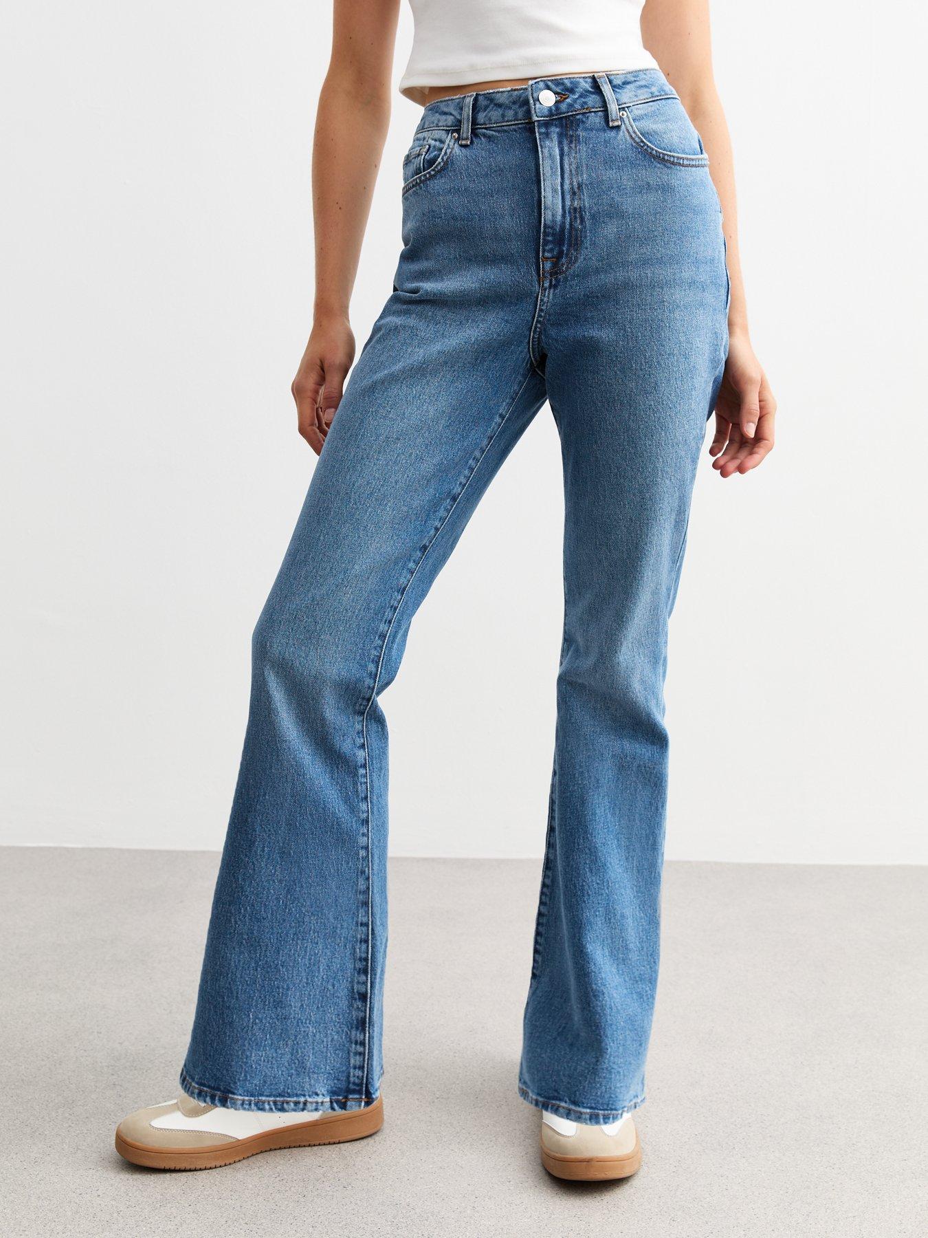 undefined Flared Jeans - Blue