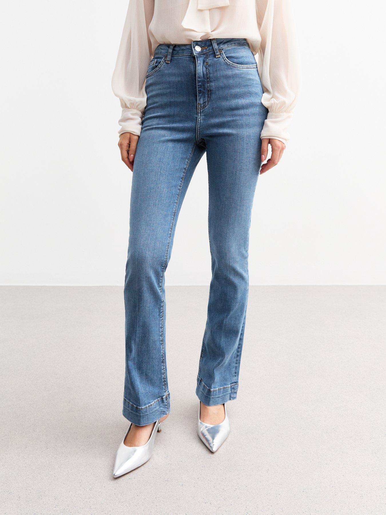undefined Flared Jeans - Blue