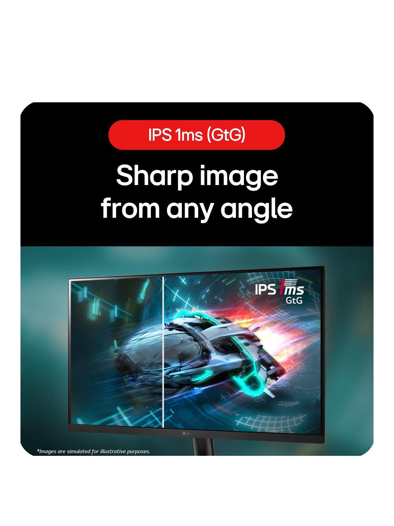 Image 3 of 7 of LG 27" UltraGear FHD IPS 1ms 180Hz Gaming Monitor