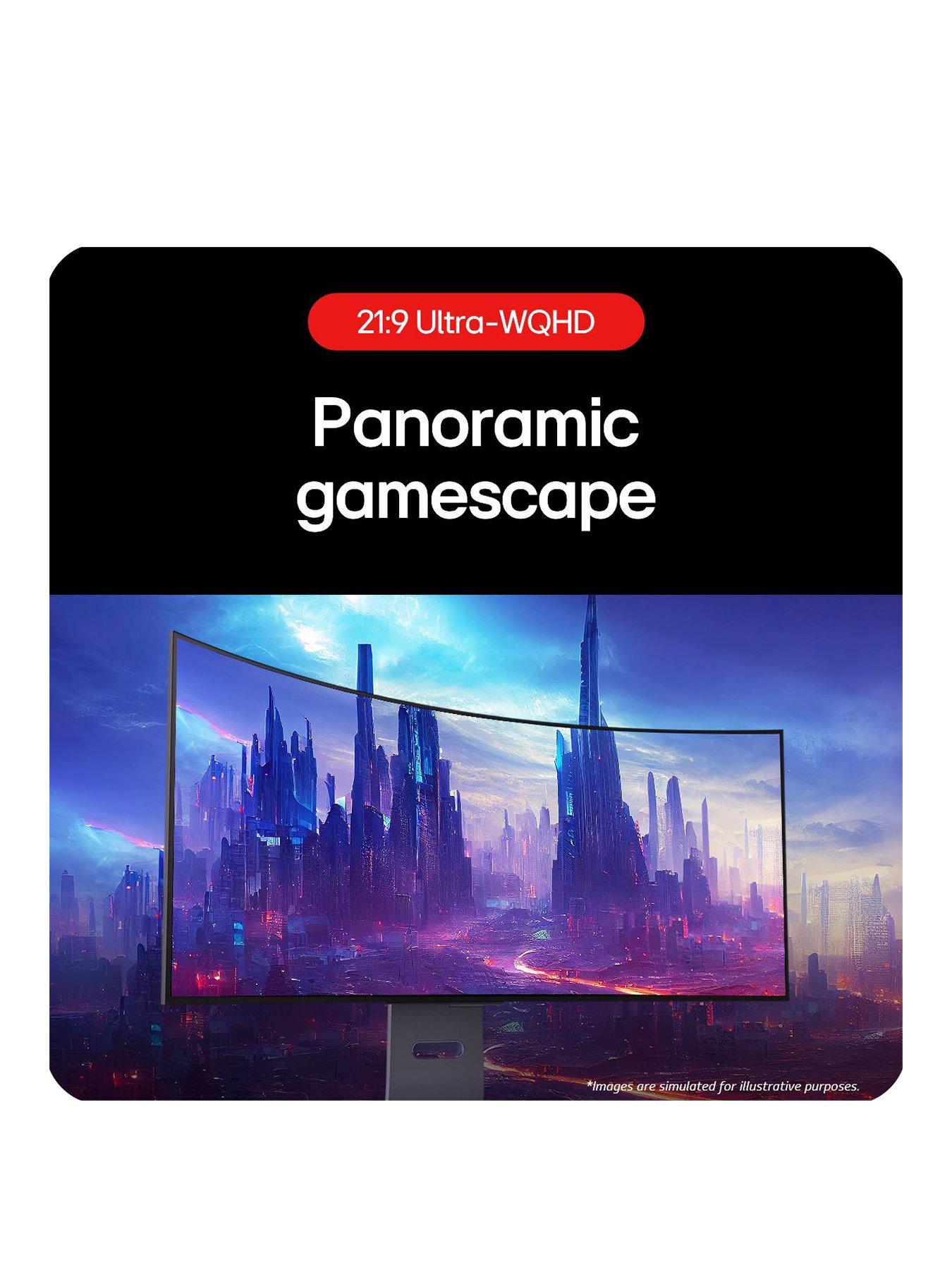 image of lg-39-ultragear-ultra-wqhd-oled-240hz-curved-gaming-monitor