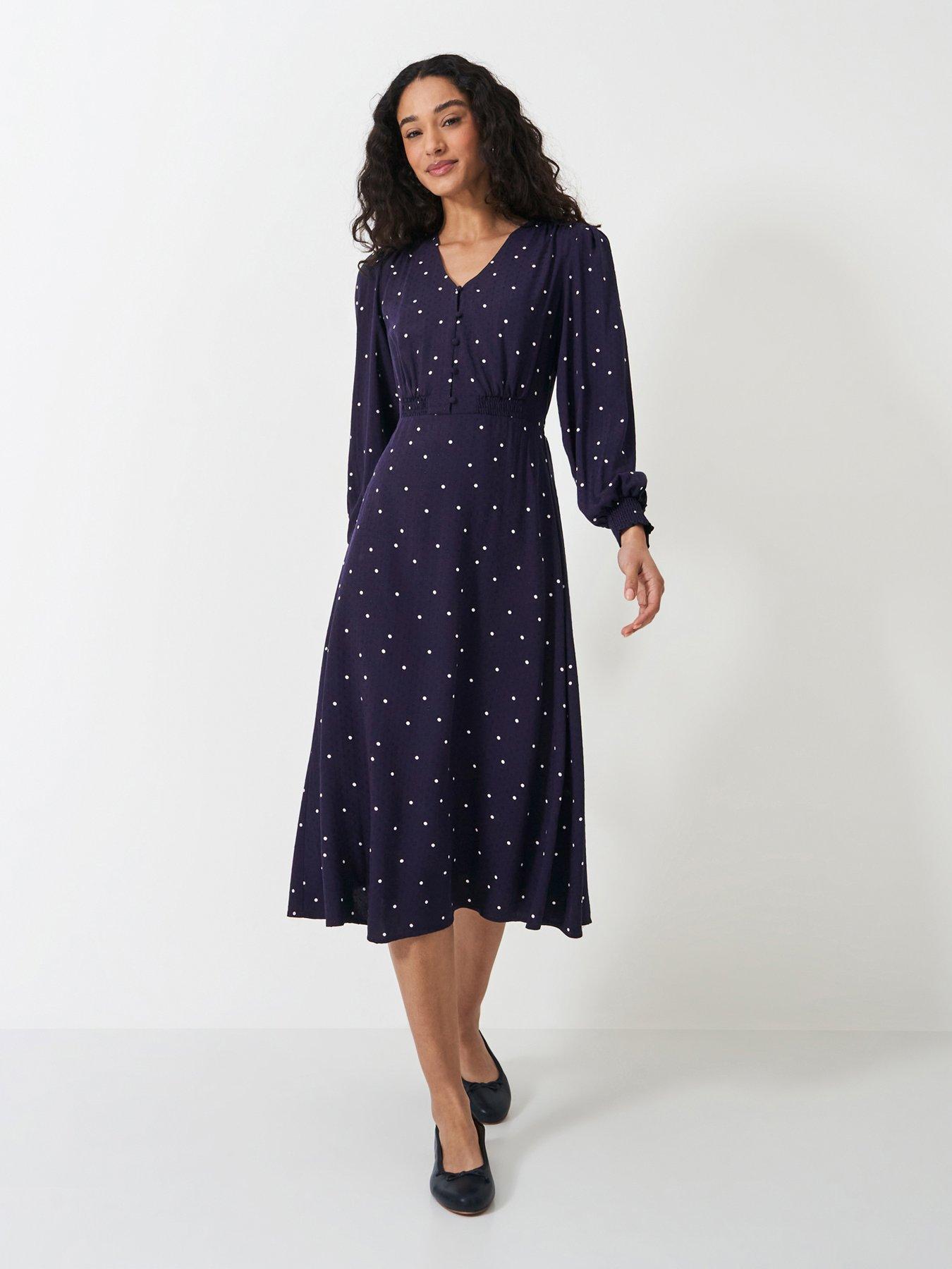 undefined Iona Tunic Dress - Navy