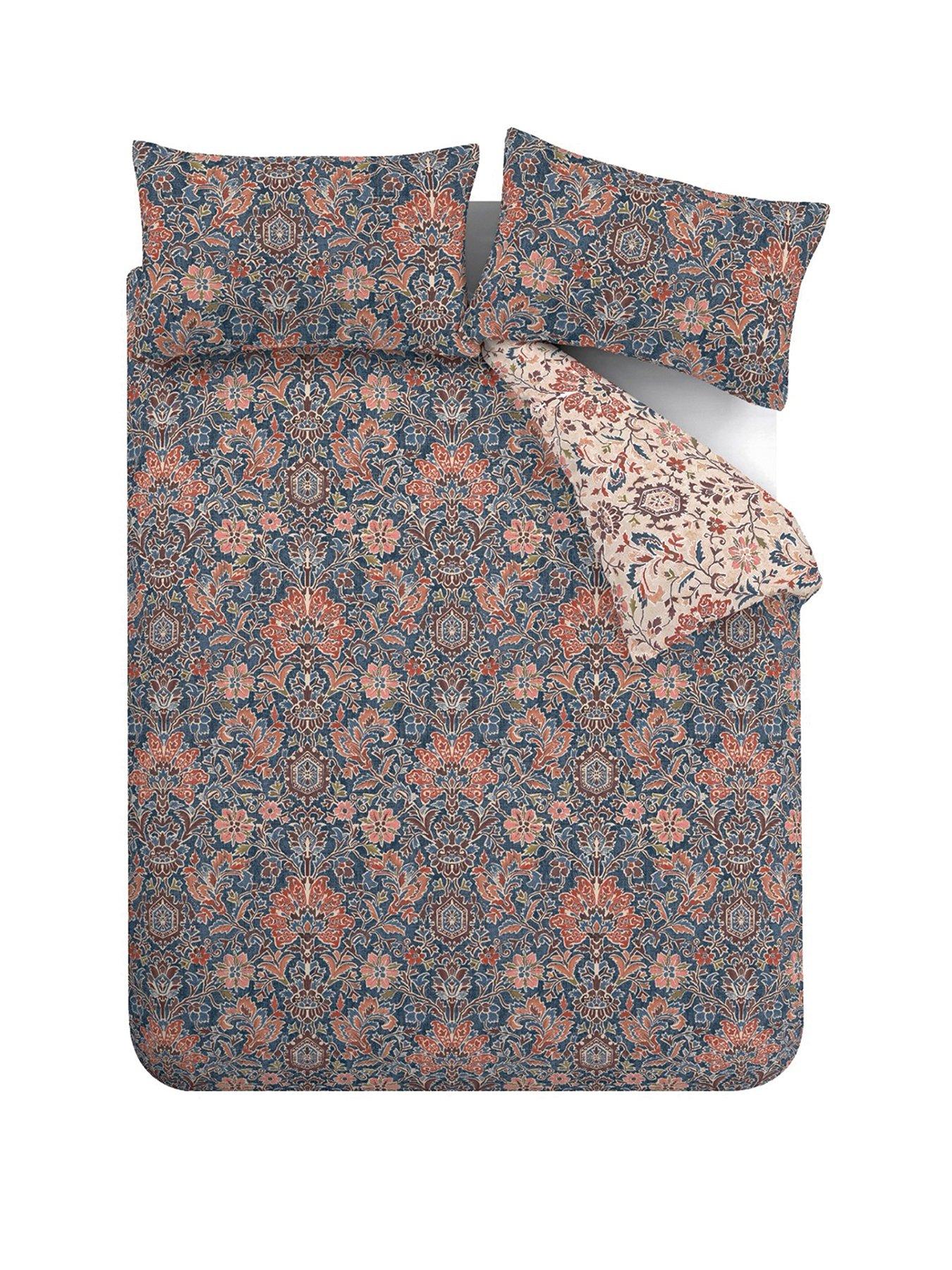  image of pineapple-elephant-keera-floral-duvet-set