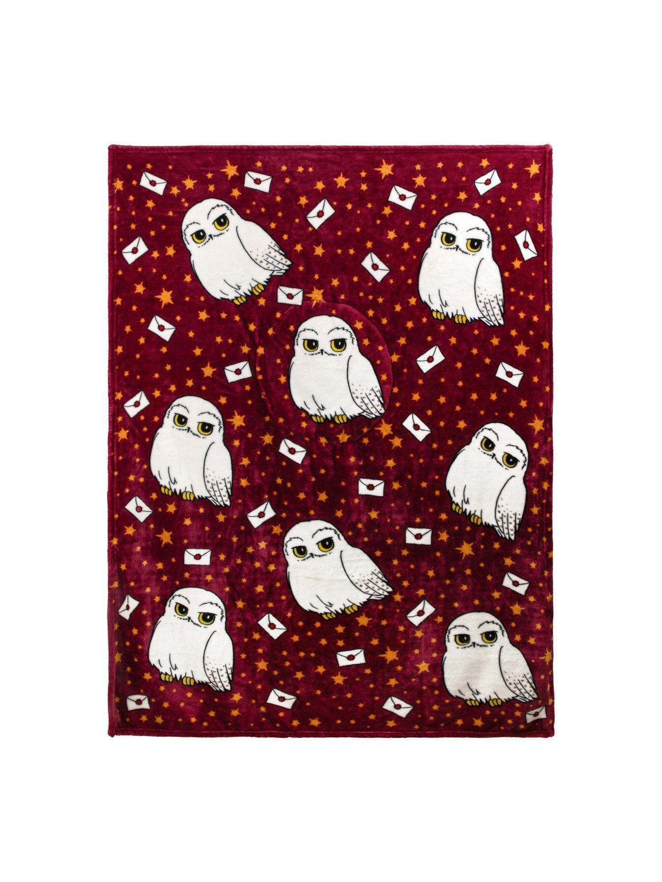  image of harry-potter-hedwig-cushion-blanket