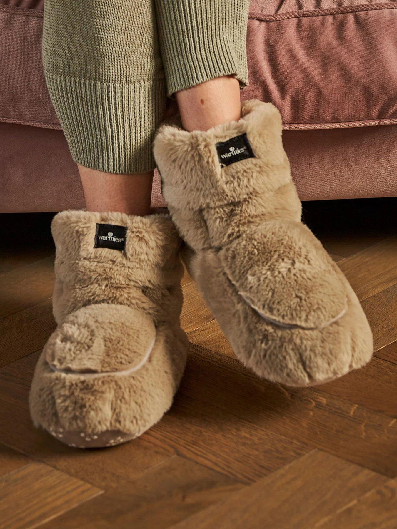  image of warmies-boots-latte