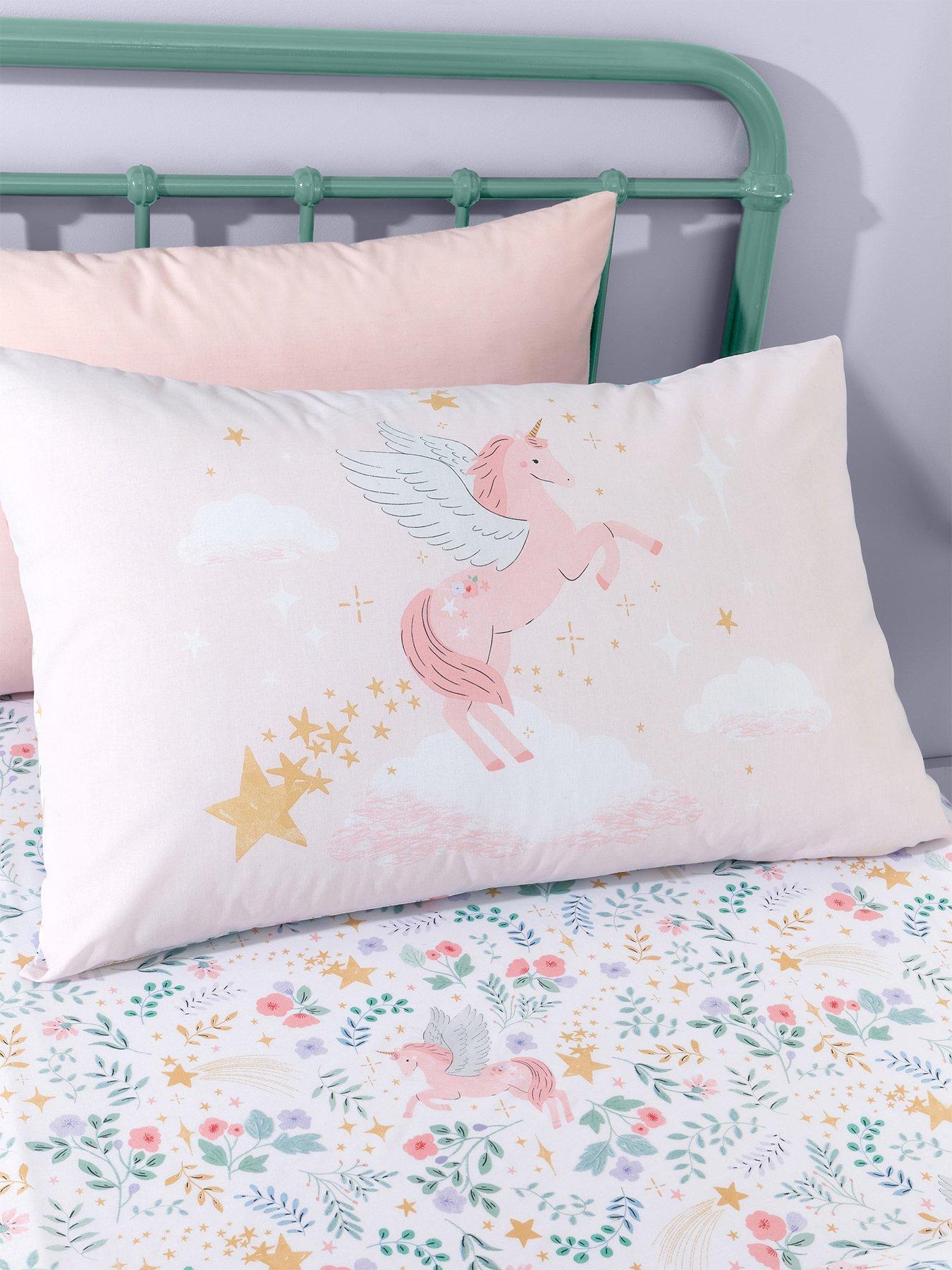 Image 4 of 5 of Catherine Lansfield Fairytale Unicorn Duvet Set - Pink