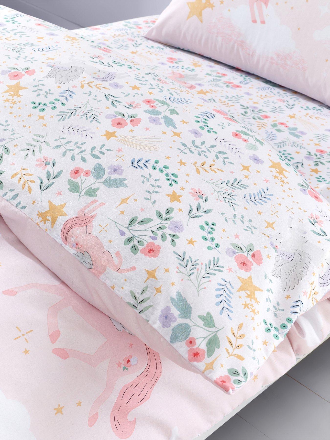 Image 5 of 5 of Catherine Lansfield Fairytale Unicorn Duvet Set - Pink