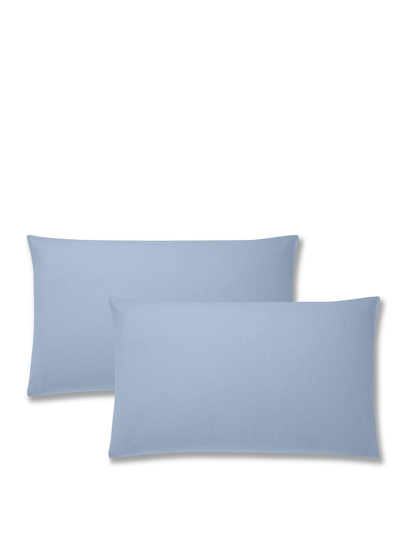  image of catherine-lansfield-brushed-100-cotton-standard-pillow-case-pair
