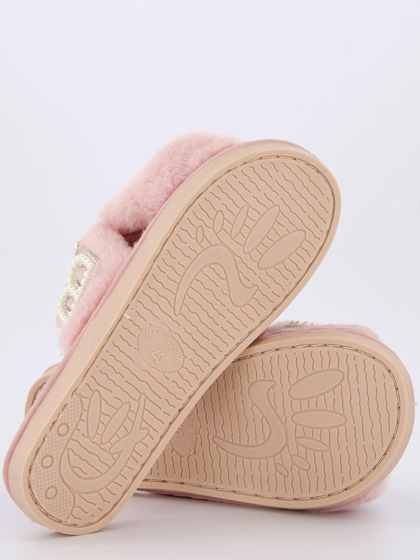  image of raid-sasha-be-mine-bridesquad-slippers-light-pink
