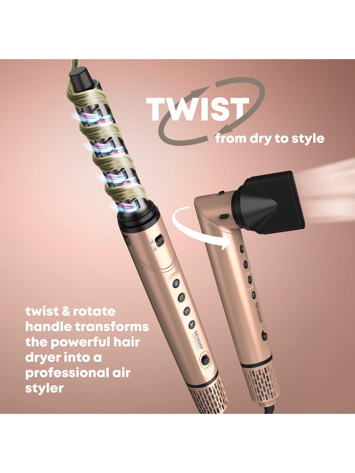 Image 2 of 8 of Revamp Dynamic Radiance Pro Blow Dry 7 in 1 Ionic Airstyler