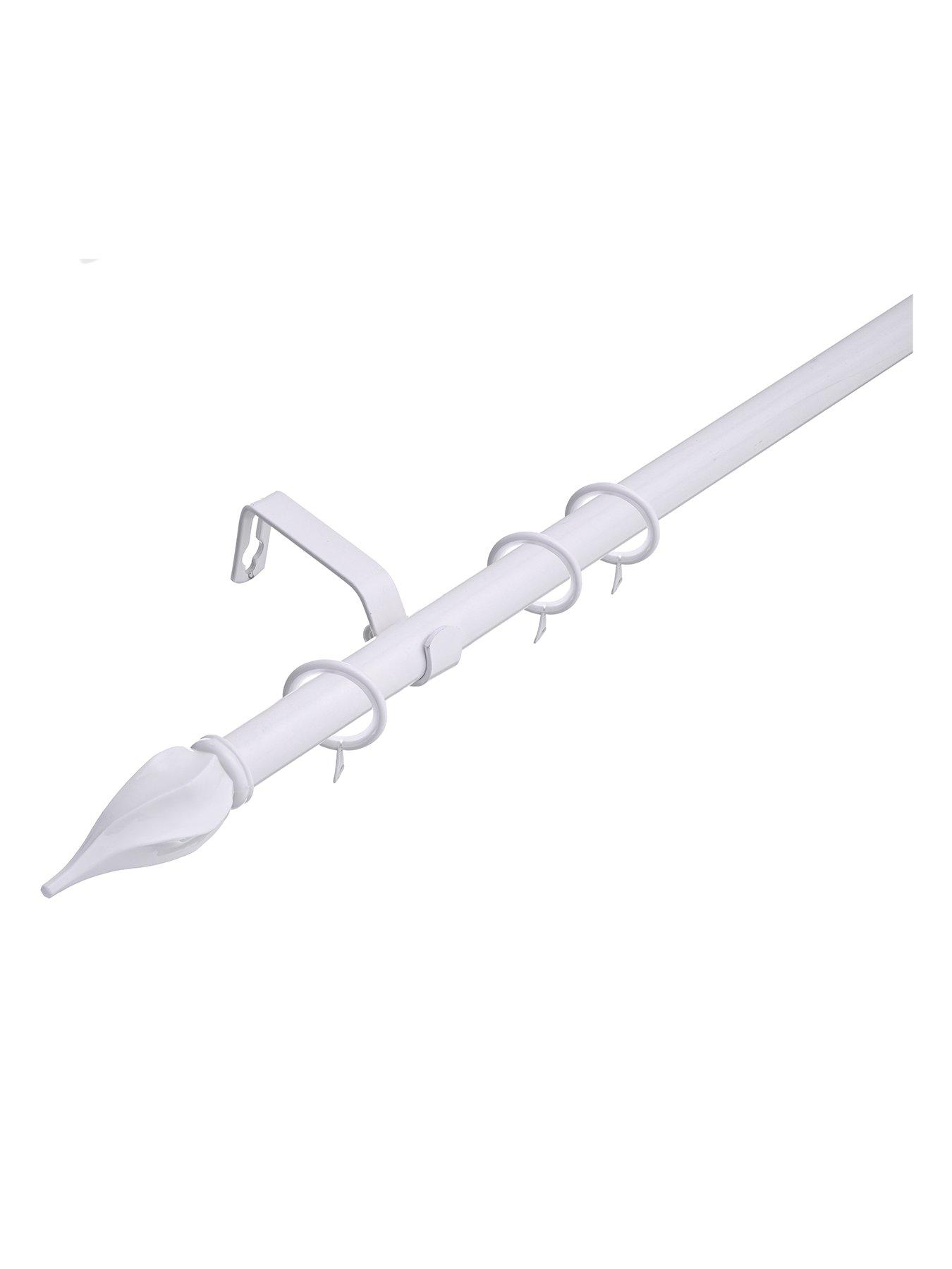 The Very Collection Value Spiral Finial 19 mm Extendable Curtain Pole