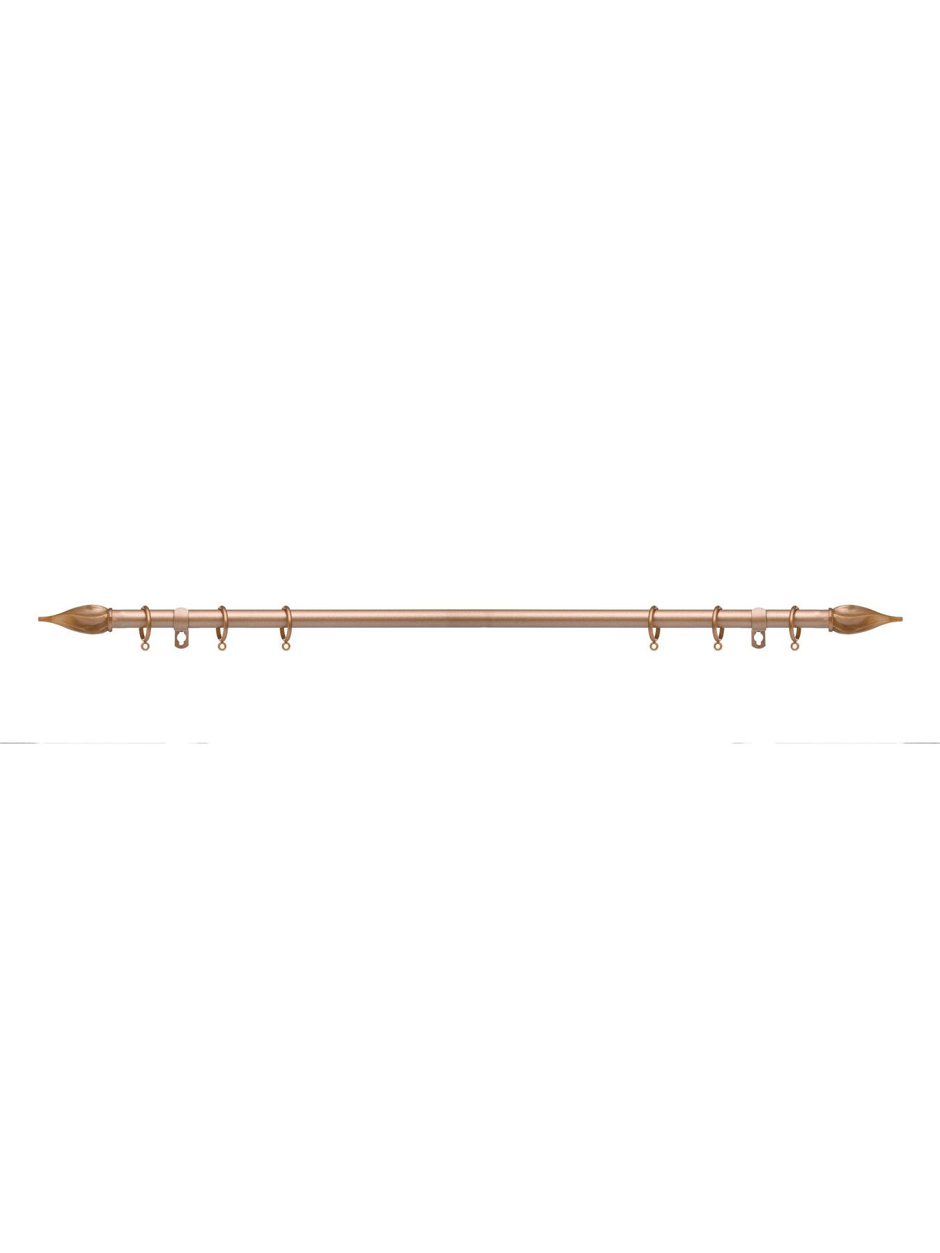 Image 5 of 7 of The Very Collection Value Spiral Finial 19 mm Extendable Curtain Pole
