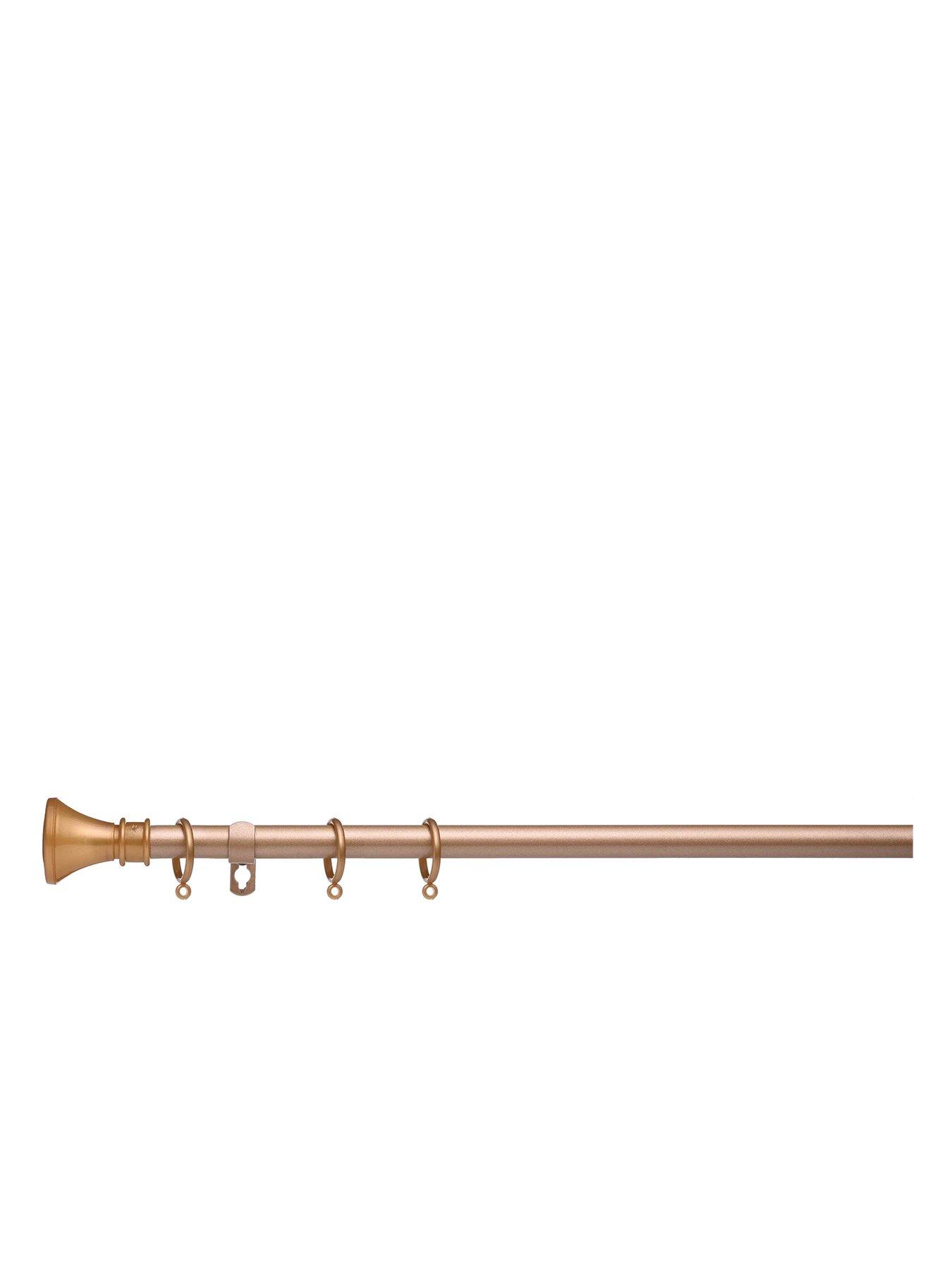 The Very Collection Value Trumpet Finial 19 mm Extendable Curtain Pole