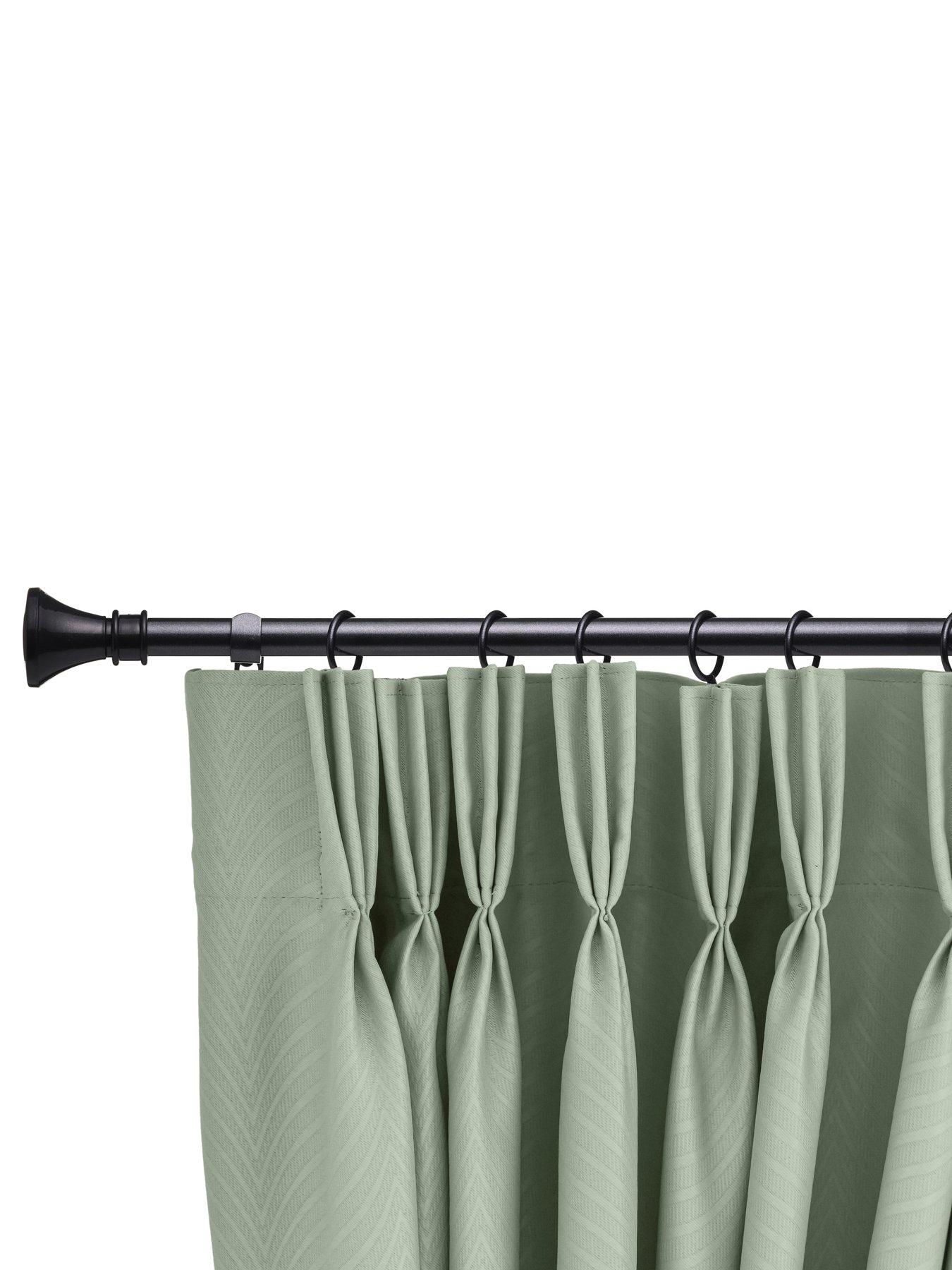 Image 2 of 7 of The Very Collection Value Trumpet Finial 19 mm Extendable Curtain Pole
